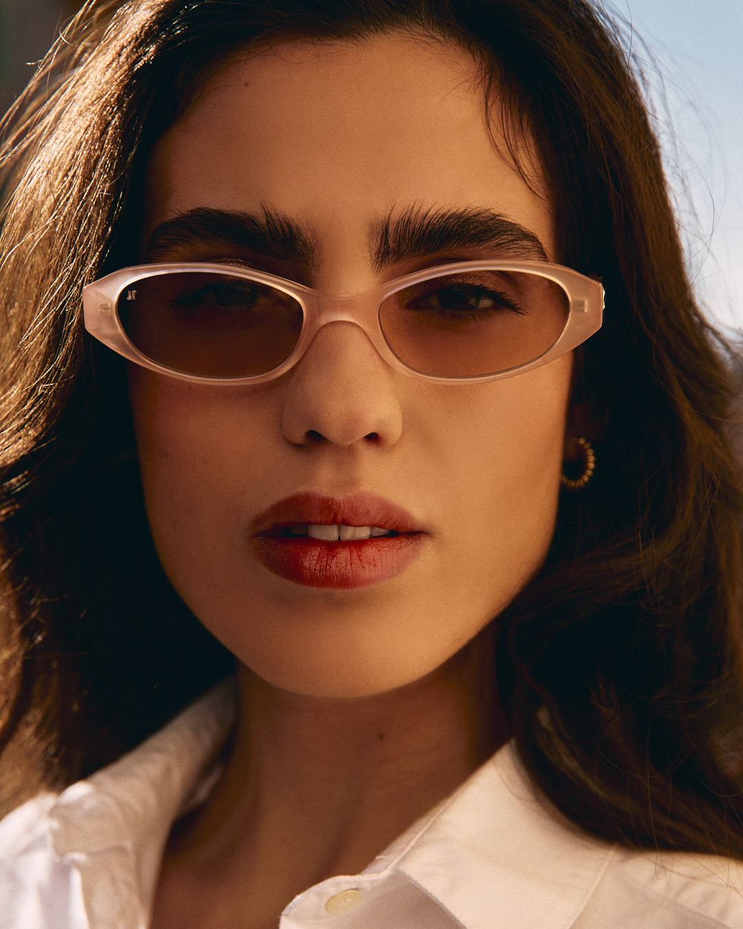 jimmy-fairly-la-cassi-lunettes-de-soleil-ovales-en-ac-tate-rose-look-90s-taille- image 2