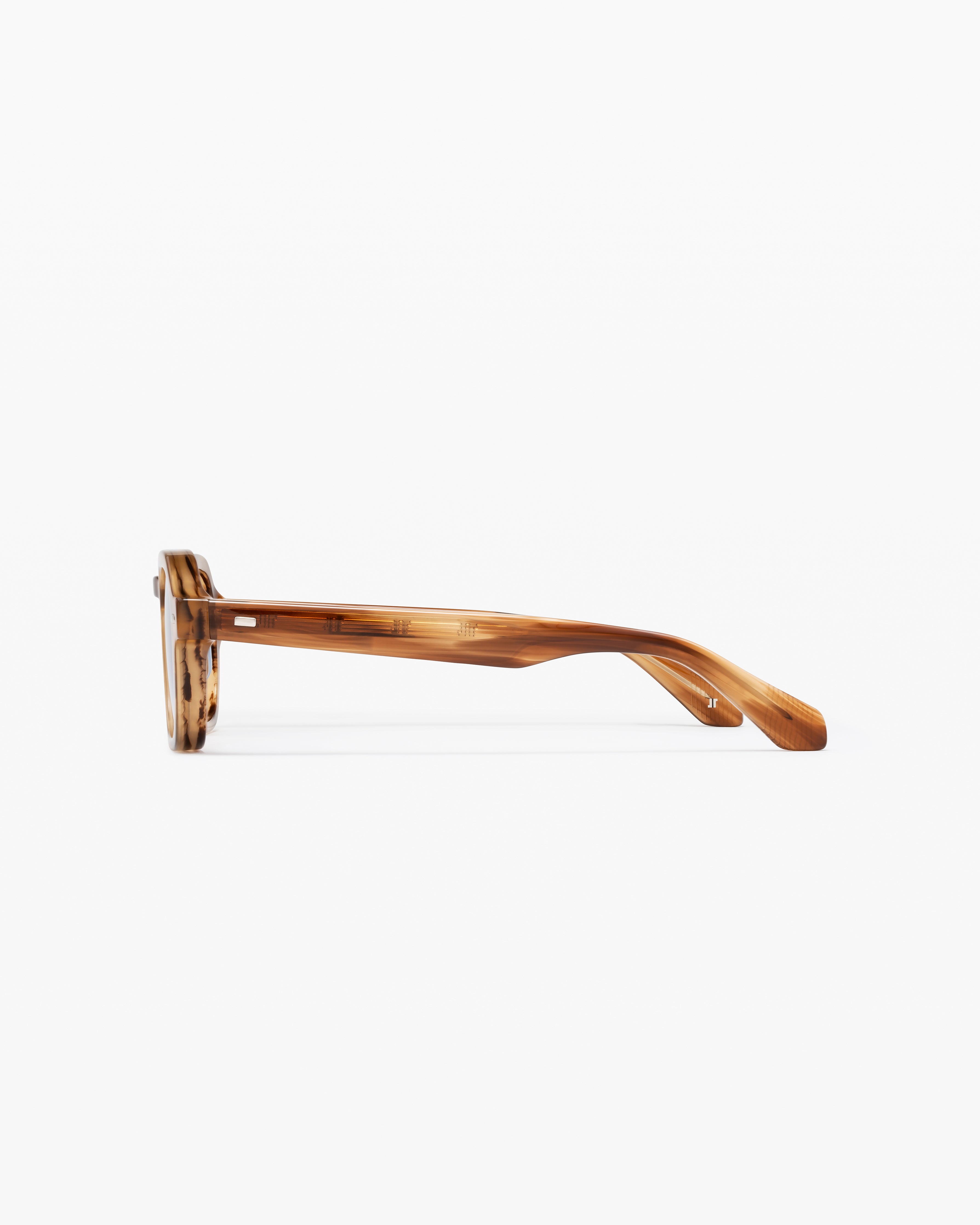jimmy-fairly-la-ezra-lunettes-de-soleil-rectangulaires-ac-tate-marron-homme image 2