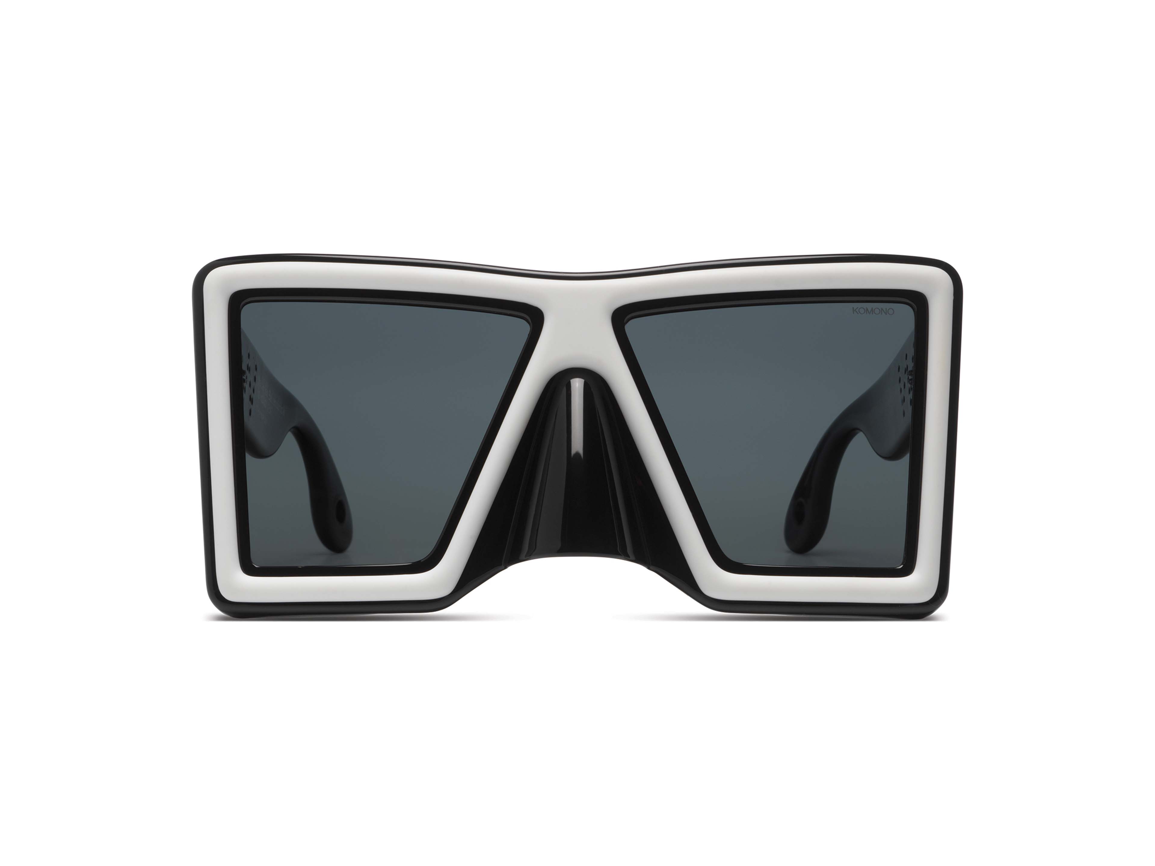 lunettes-de-soleil-komono-otherworldly-black-off-white-walter-van-beirendonck image 1