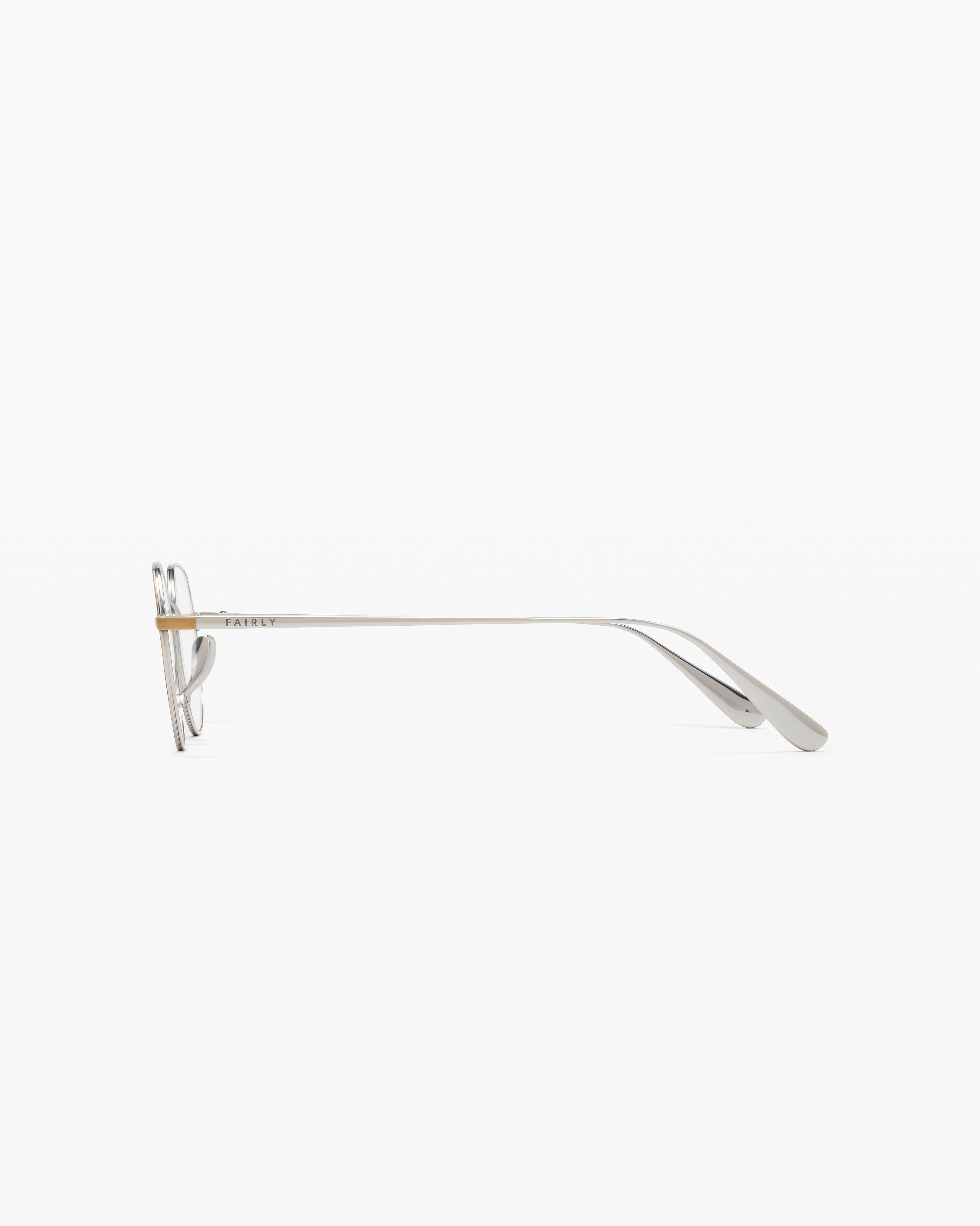 jimmy-fairly-la-altea-lunettes-de-vue-rondes-en-titane-dor-mat-taille-m-mixte image 2
