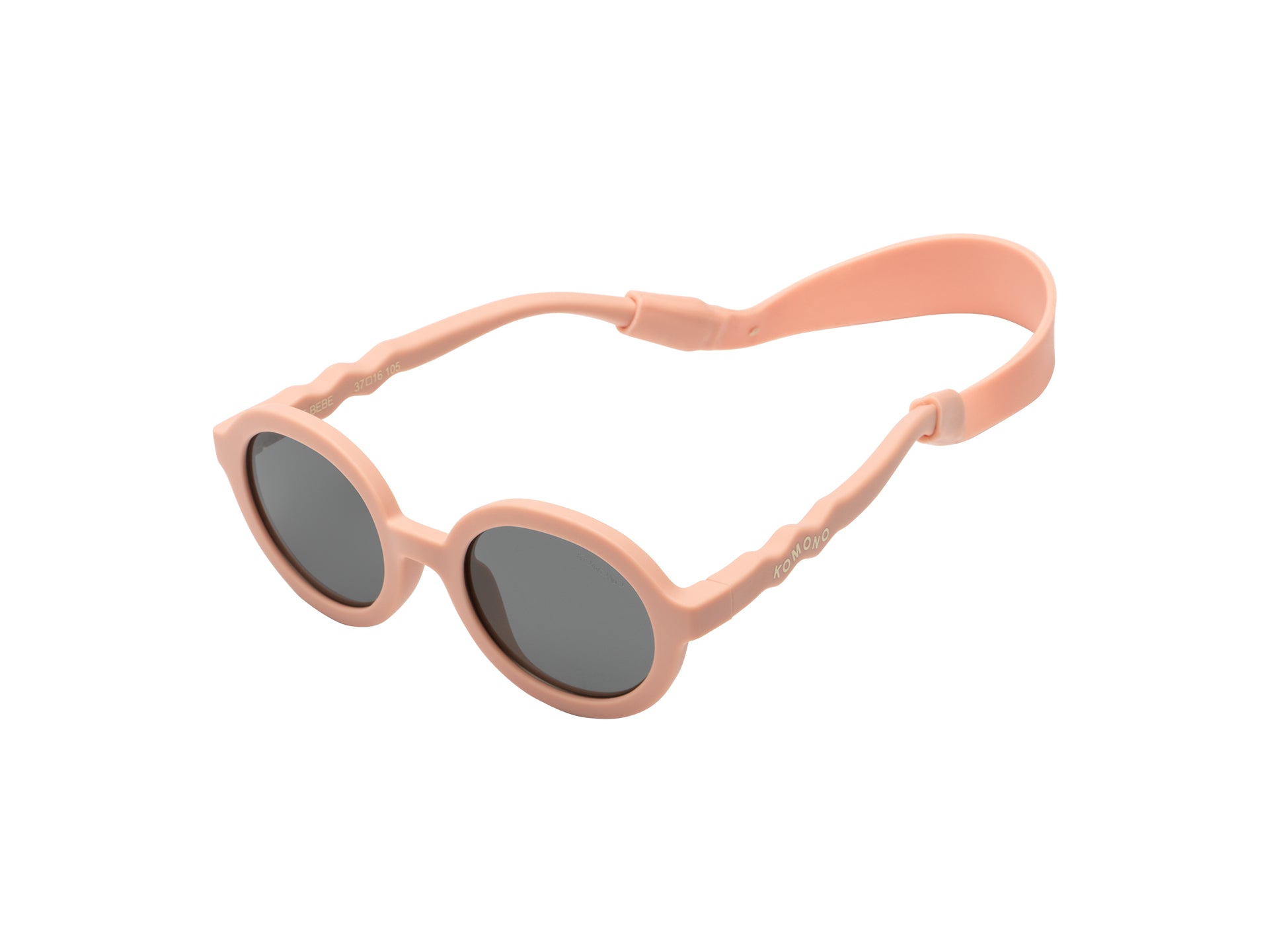 komono-bebe-blush-lunettes-de-soleil-enfant-junior-translucide-rose-et-noir-0-1- image 3