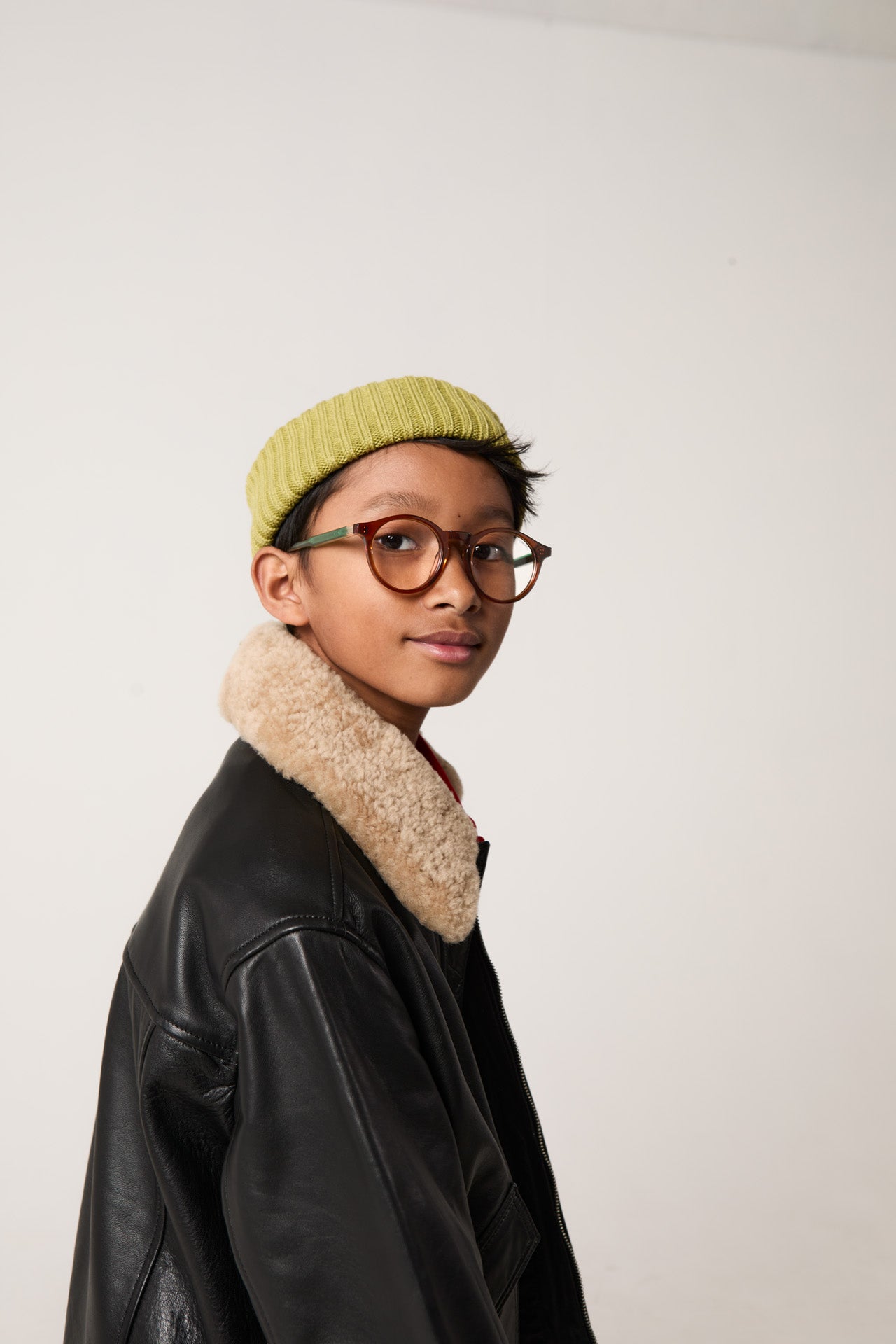 komono-archie-slims-lunettes-de-vue-mocha-olive image 3