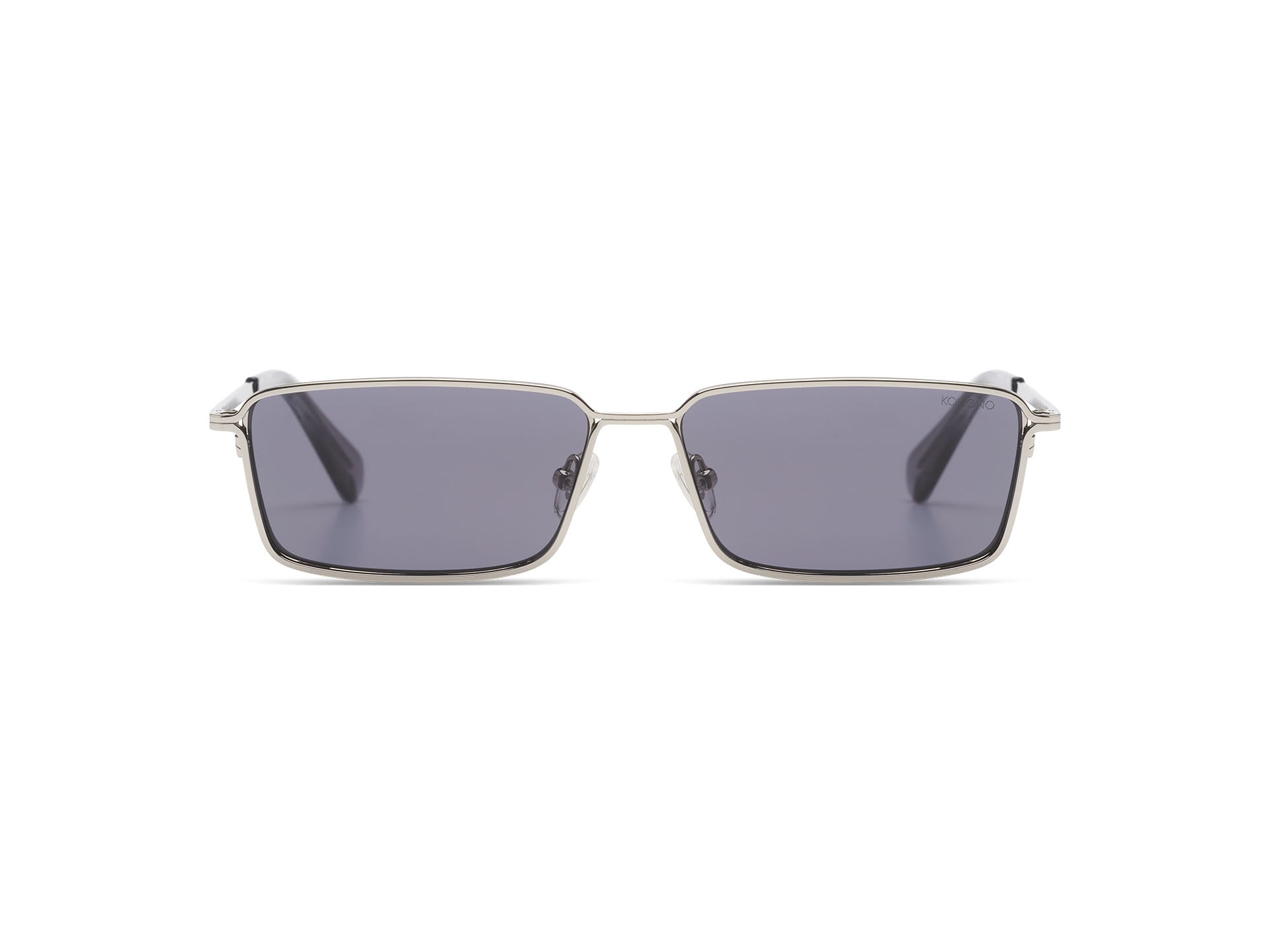 komono-ryder-silver-lunettes-rectangle-minimaliste image 1