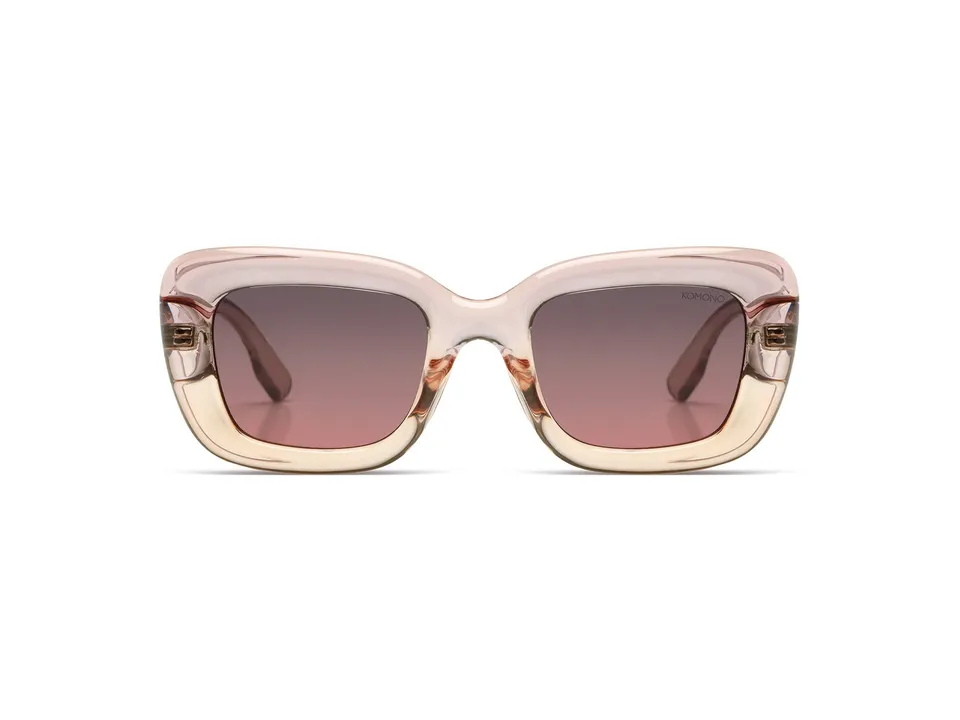 komono-vita-jr-blush-lunettes-de-soleil-enfant-papillon-translucide-6-11-ans image 1