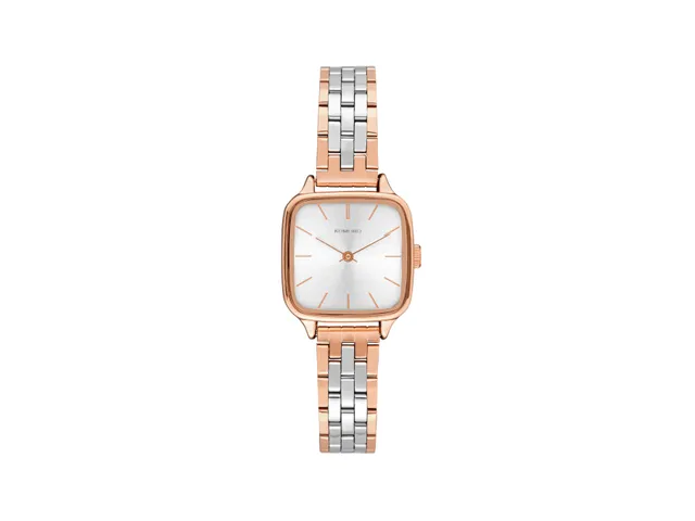komono-kate-estate-rose-gold-silver-montre-acier-inoxydable-bicolore-pour-femme image 1