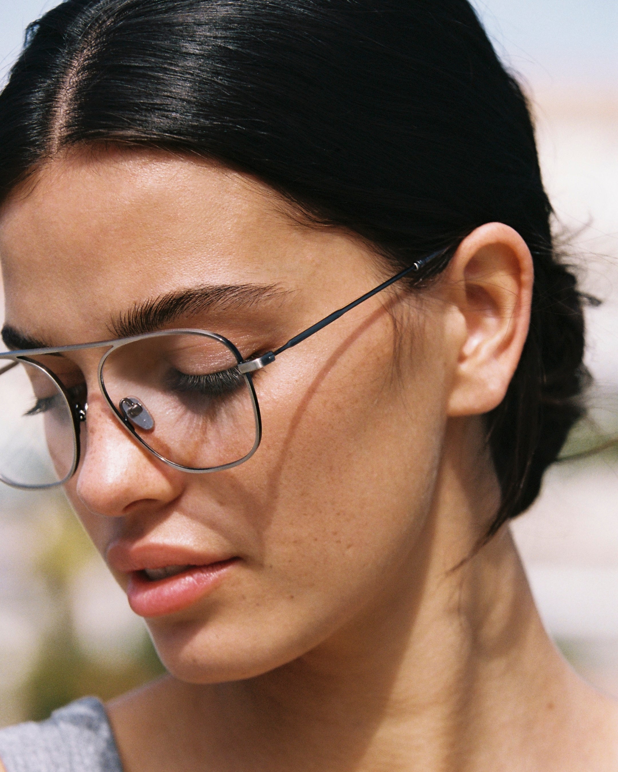 jimmy-fairly-la-rocky-lunettes-de-vue-homme-aviateur-en-acier-inoxydable-gunmeta image 3