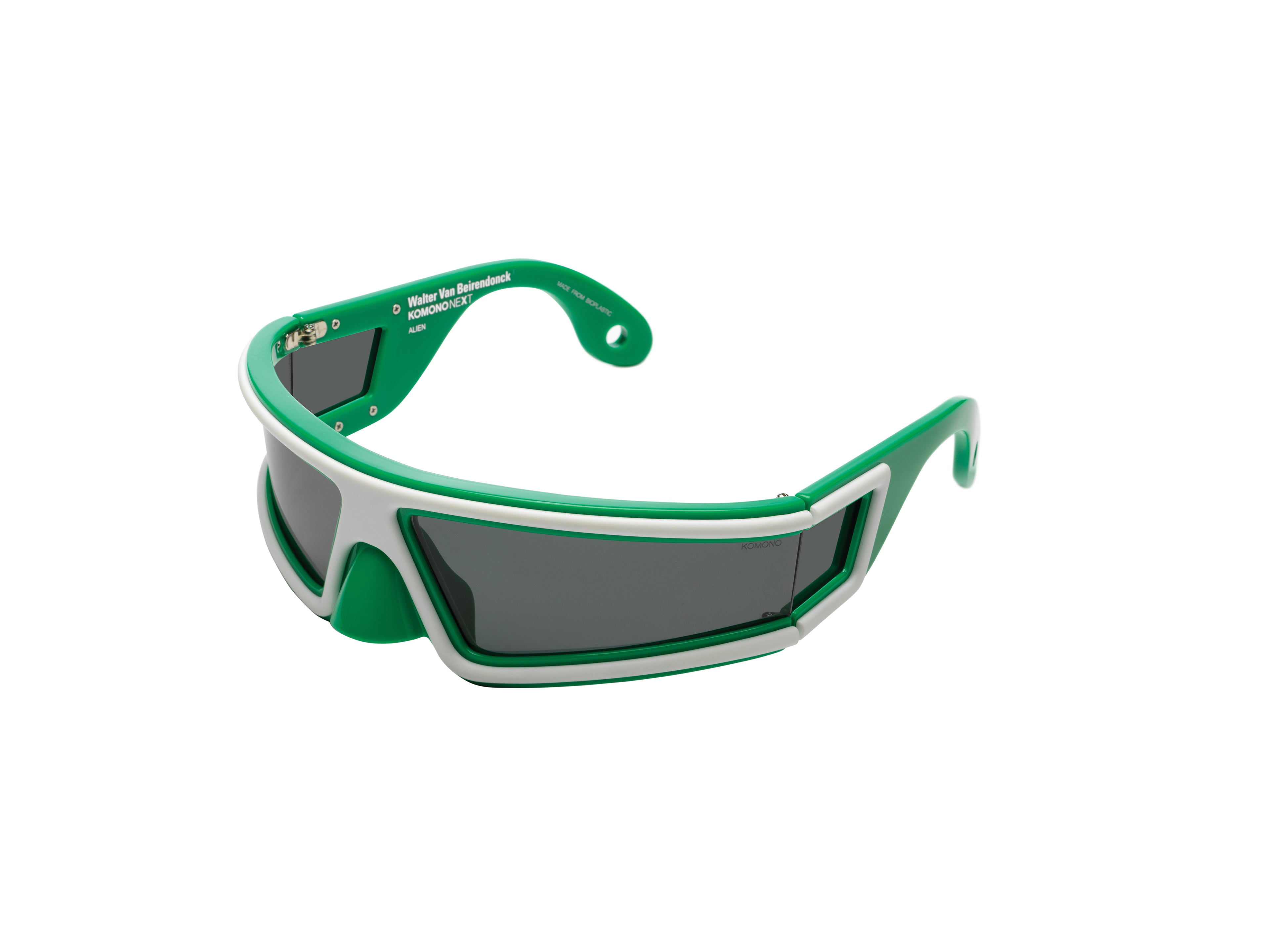 komono-alien-ultra-green-off-white image 2