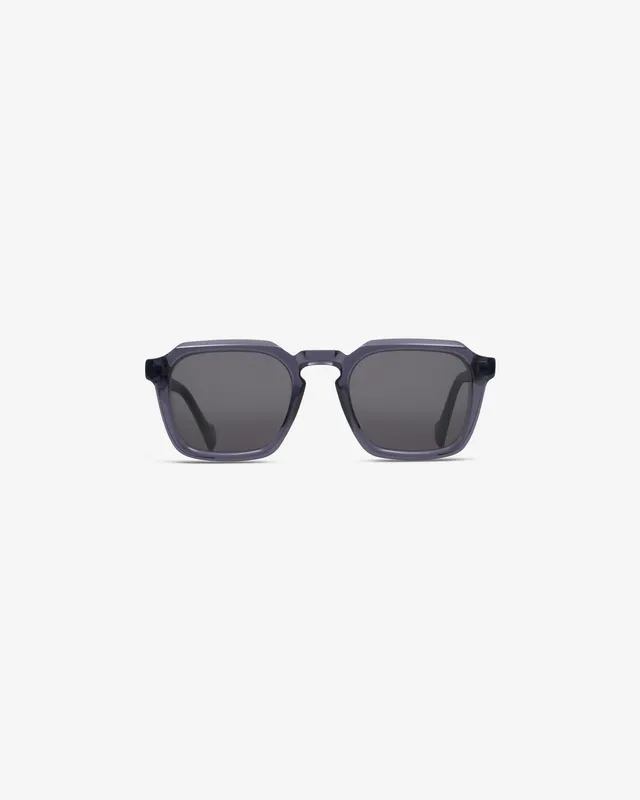 le-petit-lunetier-kaito-lunettes-de-soleil-r-tro-en-ac-tate-bleu-translucide-mat image 1
