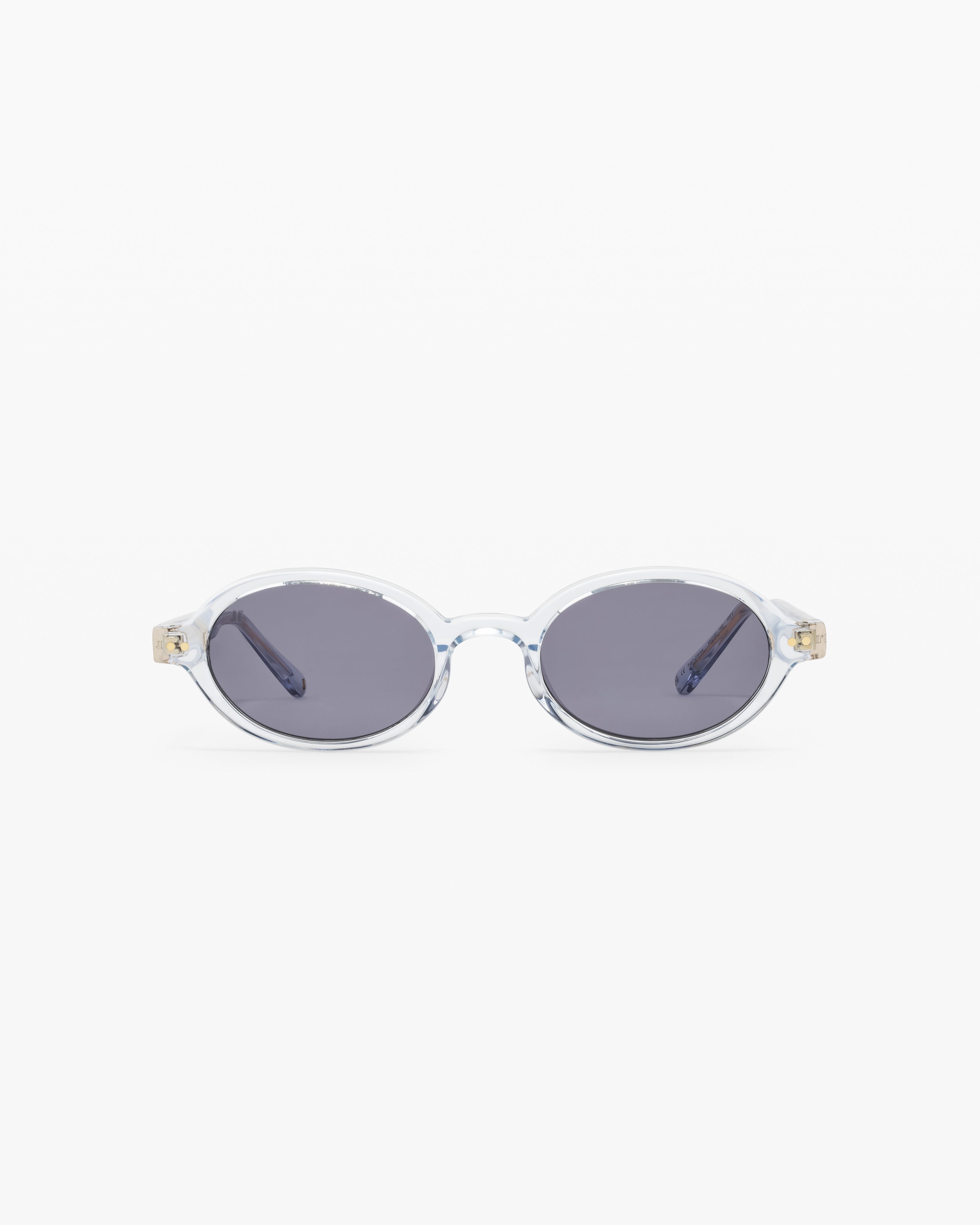 jimmy-fairly-la-elvie-lunettes-de-soleil-ovales-en-ac-tate-transparent-bleu-verr image 1
