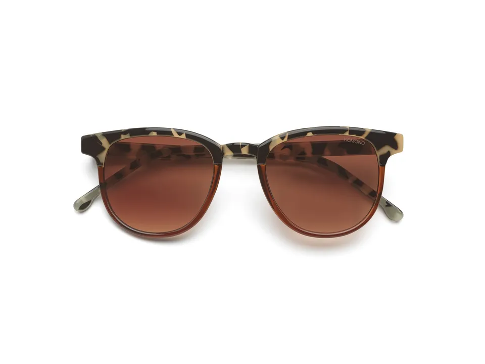 komono-francis-bronze-bobcat-lunettes-de-soleil-carr-es-caille-en-bio-nylon image 1