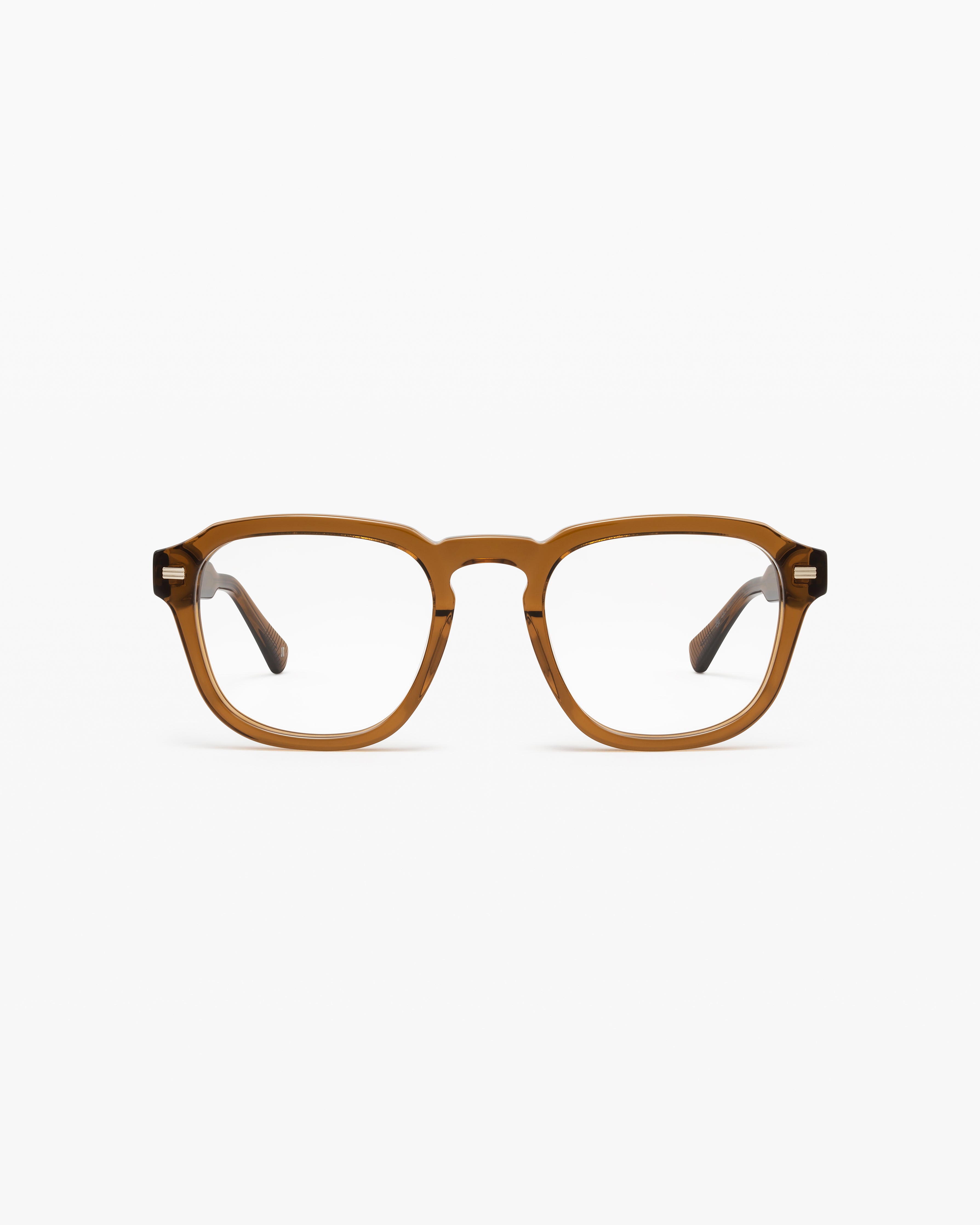 jimmy-fairly-la-headlight-lunettes-de-vue-carr-es-en-ac-tate-marron-homme image 1