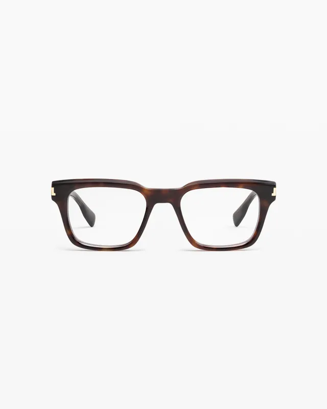 jimmy-fairly-la-sach-lunettes-rectangulaires-caille-fonc-e-en-ac-tate-mixte image 1