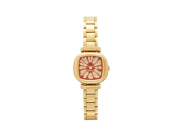 komono-moneypenny-flower-tire-gold-bordeaux image 1