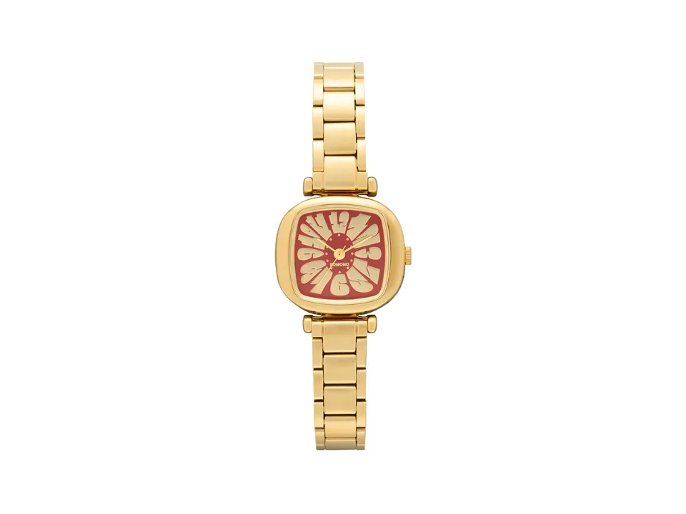 komono-moneypenny-flower-tire-gold-bordeaux image 1