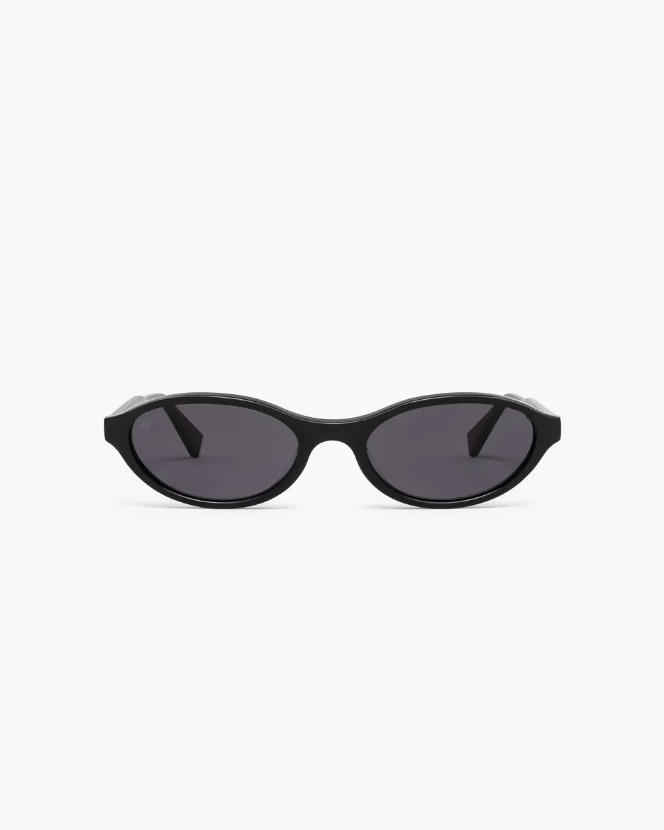 jimmy-fairly-la-meg-lunettes-de-soleil-ovales-noires-verres-cat-gorie-3-polarisa image 1
