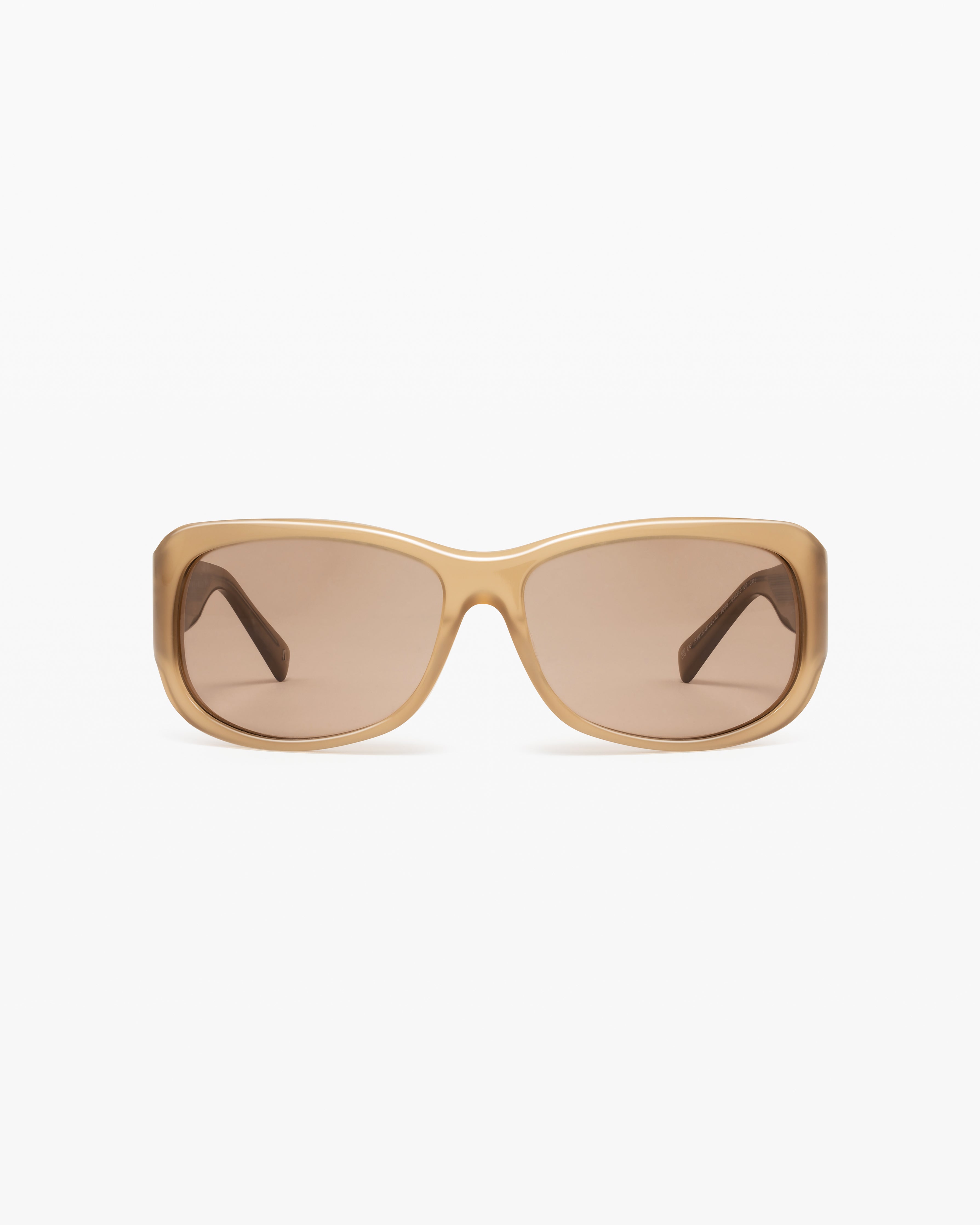 jimmy-fairly-la-soho-lunettes-de-soleil-rectangulaires-en-ac-tate-marron-taille- image 1
