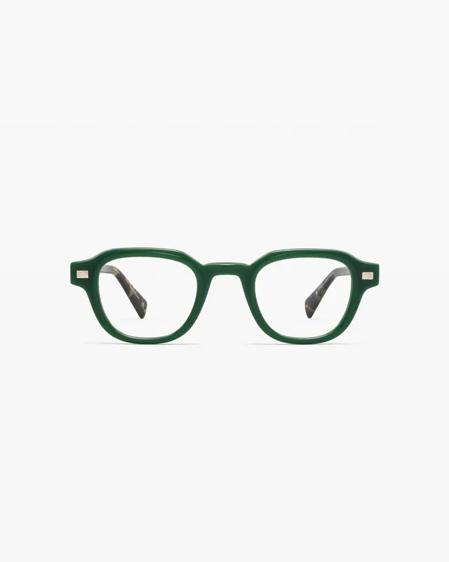 jimmy-fairly-la-napoli-lunettes-de-vue-carr-es-en-ac-tate-vert-taille-m image 1