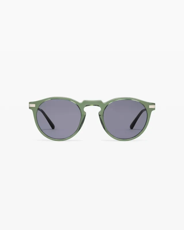 jimmy-fairly-la-noto-lunettes-de-soleil-rondes-vertes-unisexes-ac-tate-et-acier- image 1