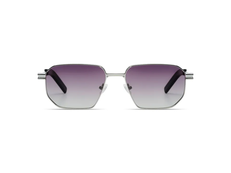 komono-harvey-silver-black-lunettes-de-soleil-de-la-collection-harvey image 1
