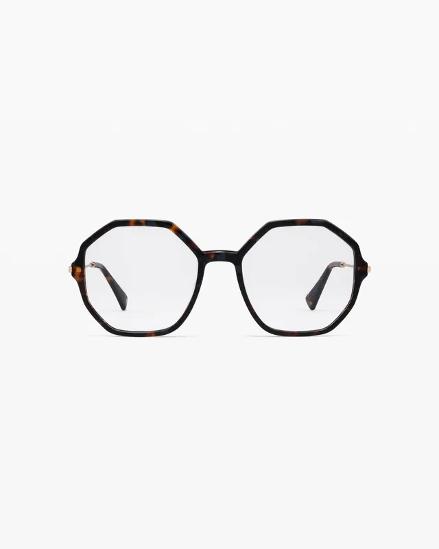 jimmy-fairly-la-dora-lunettes-de-vue-hexagonales-en-ac-tate-et-acier-inoxydable--2 image 1