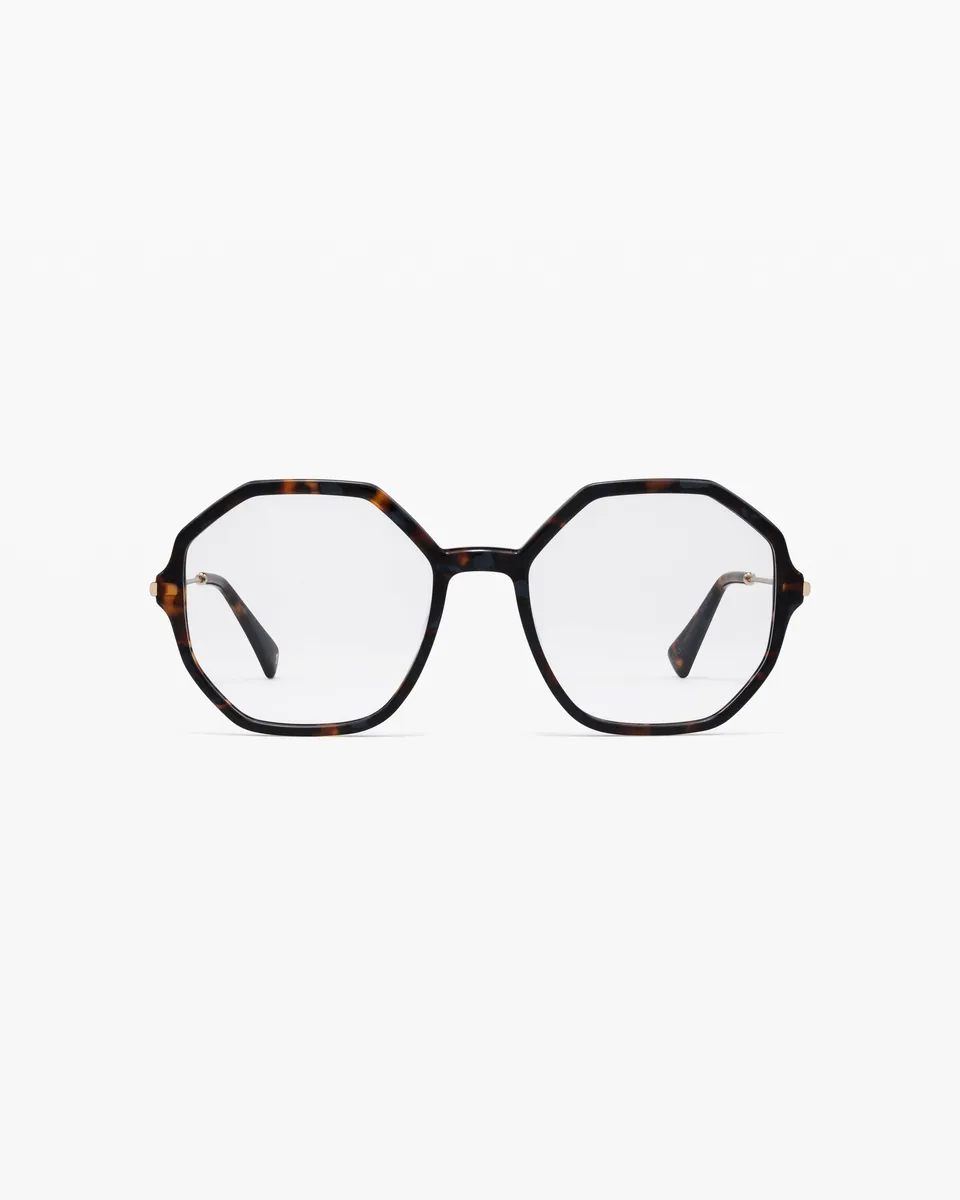 jimmy-fairly-la-dora-lunettes-de-vue-hexagonales-en-ac-tate-et-acier-inoxydable--2 image 1