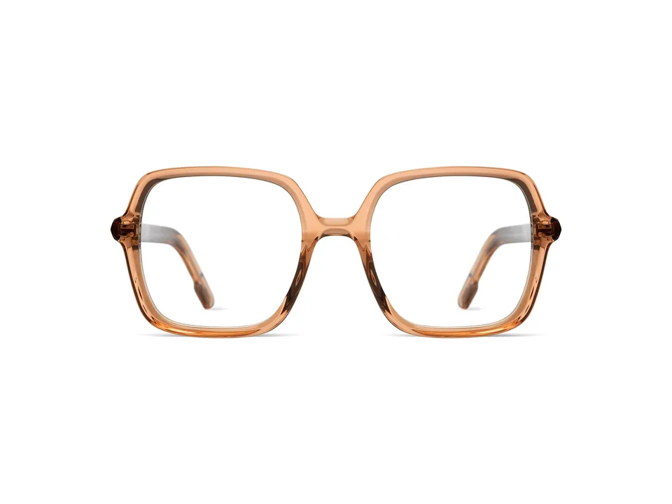 komono-barbara-slims-ros-lunettes-de-vue-carr-es image 1