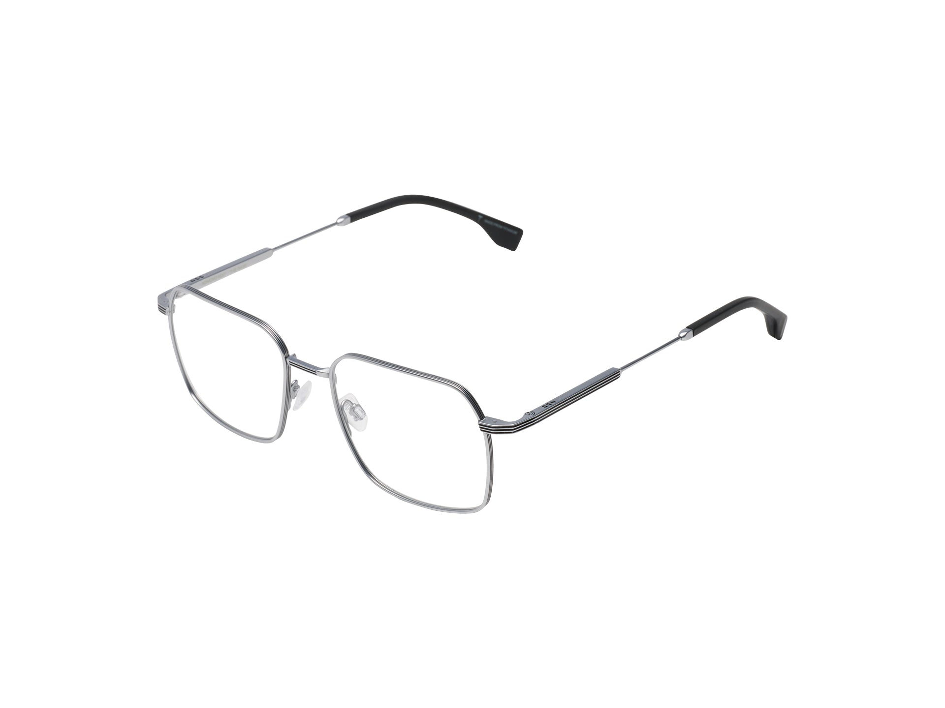 komono-liam-rami-silver-matte-monture-optique-en-titane-japonais image 2