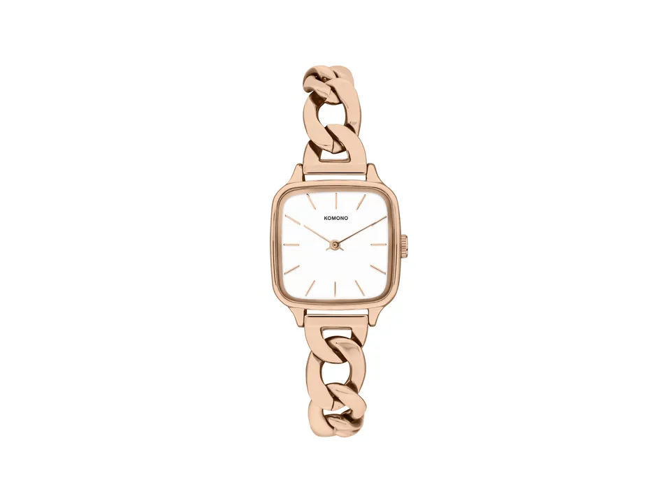 komono-kate-revolt-rose-gold-montre-acier-maille-c-ble image 1