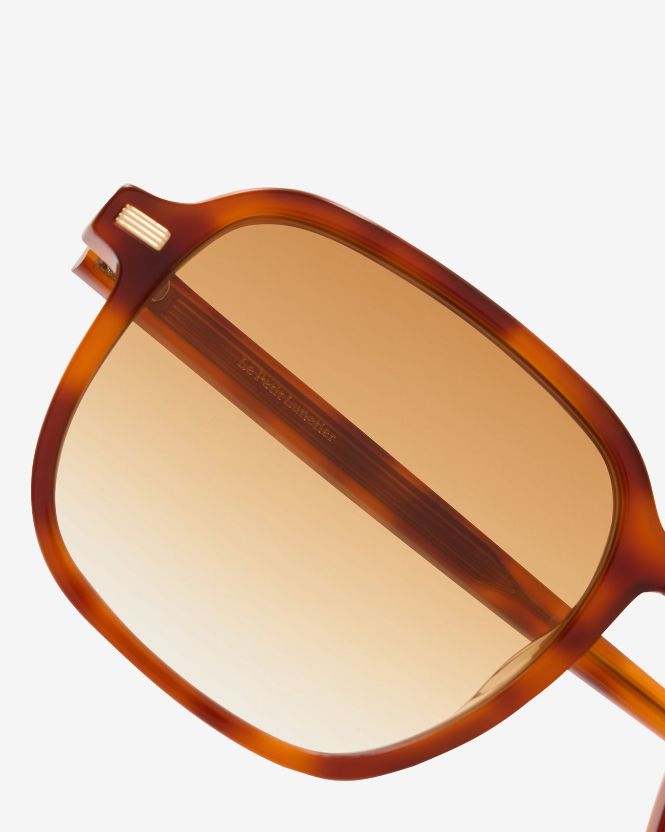 le-petit-lunetier-lupin-caille-clair-lunettes-de-soleil-rectangulaires-en-ac-tat image 2