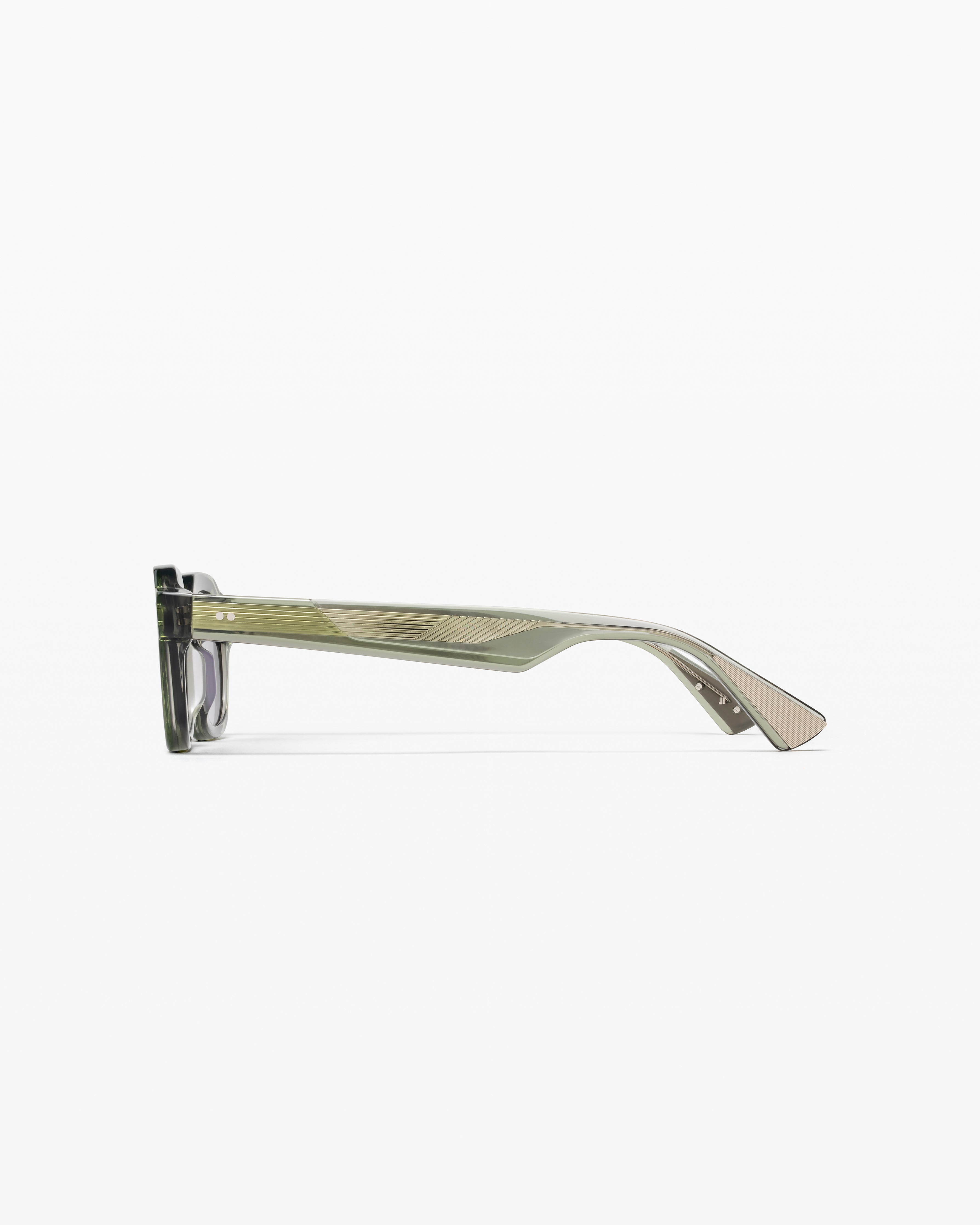 jimmy-fairly-la-tonka-lunettes-de-soleil-rectangulaires-vertes-homme image 2