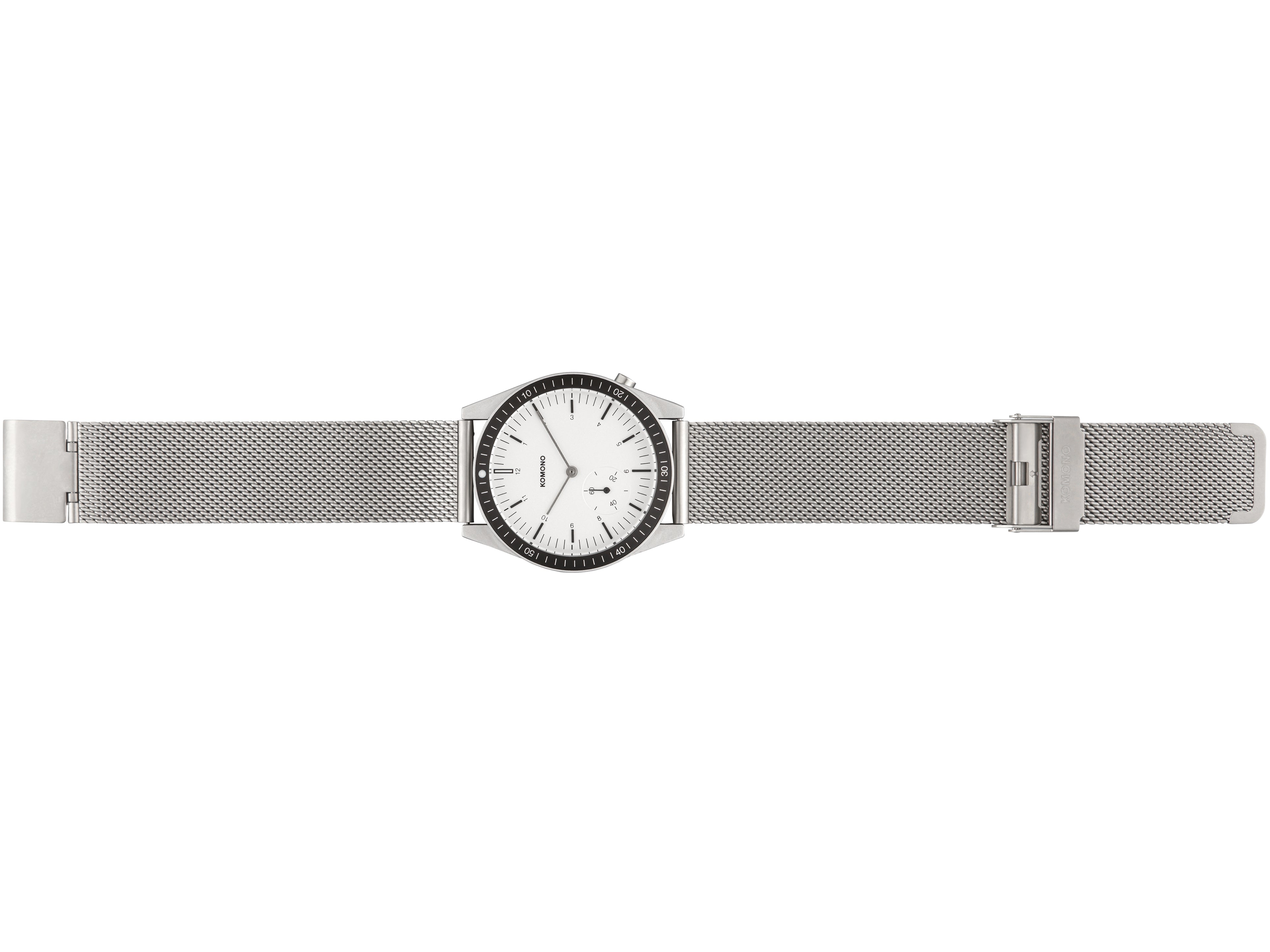 komono-ray-legacy-mesh-silver-montre-plong-e-chrono image 4