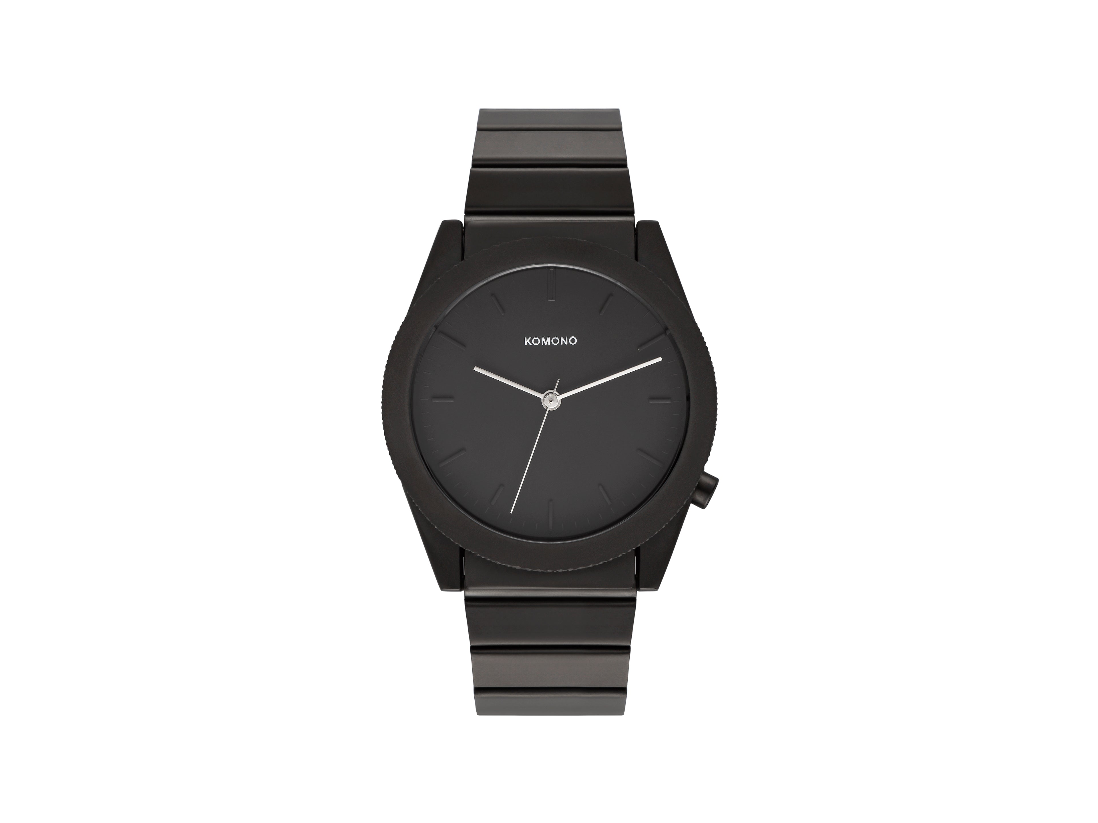 komono-ray-solid-black-montre-adulte image 1