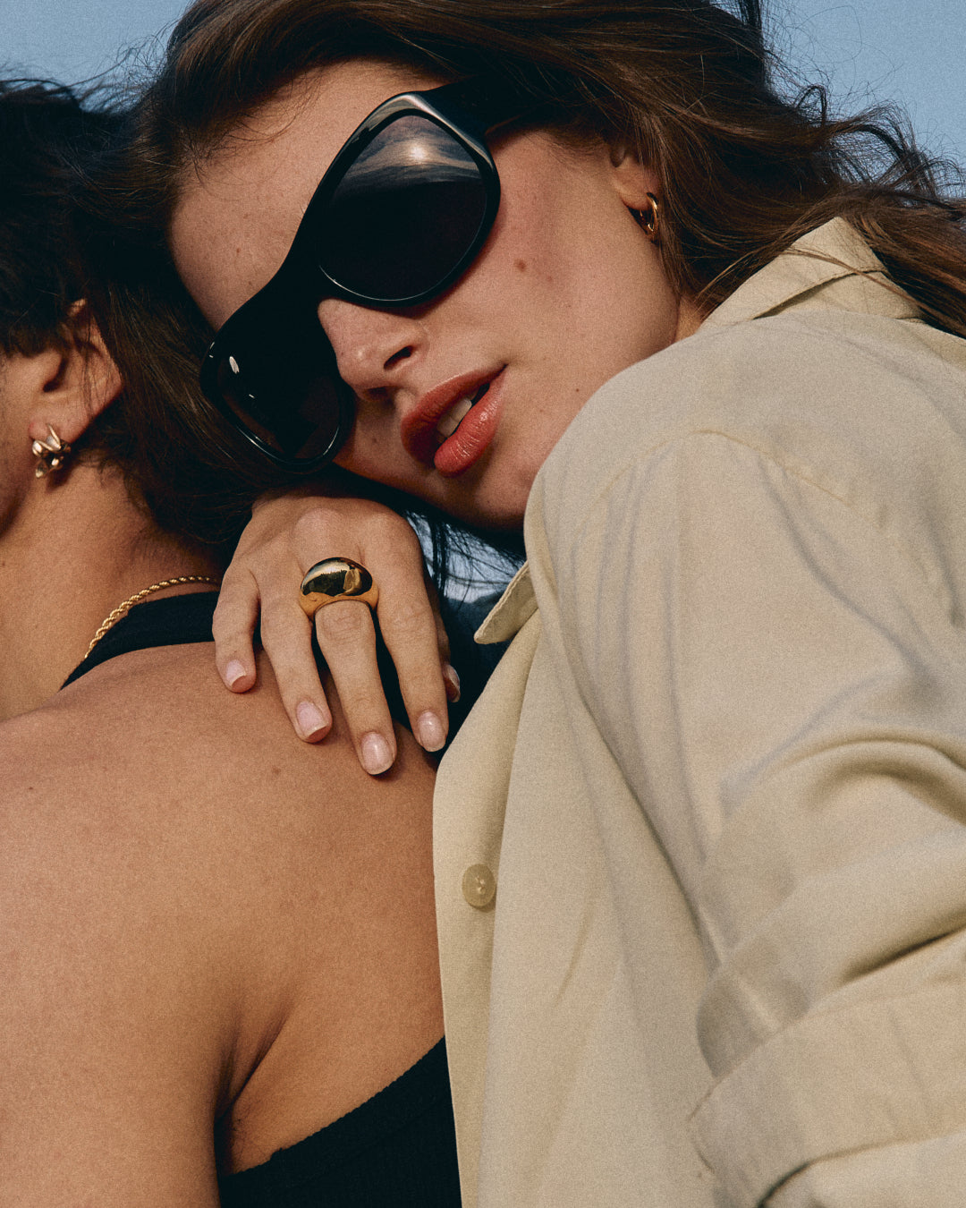 jimmy-fairly-la-aela-lunettes-de-soleil-aviateur-oversize-noir-ac-tate-verres-ca image 4