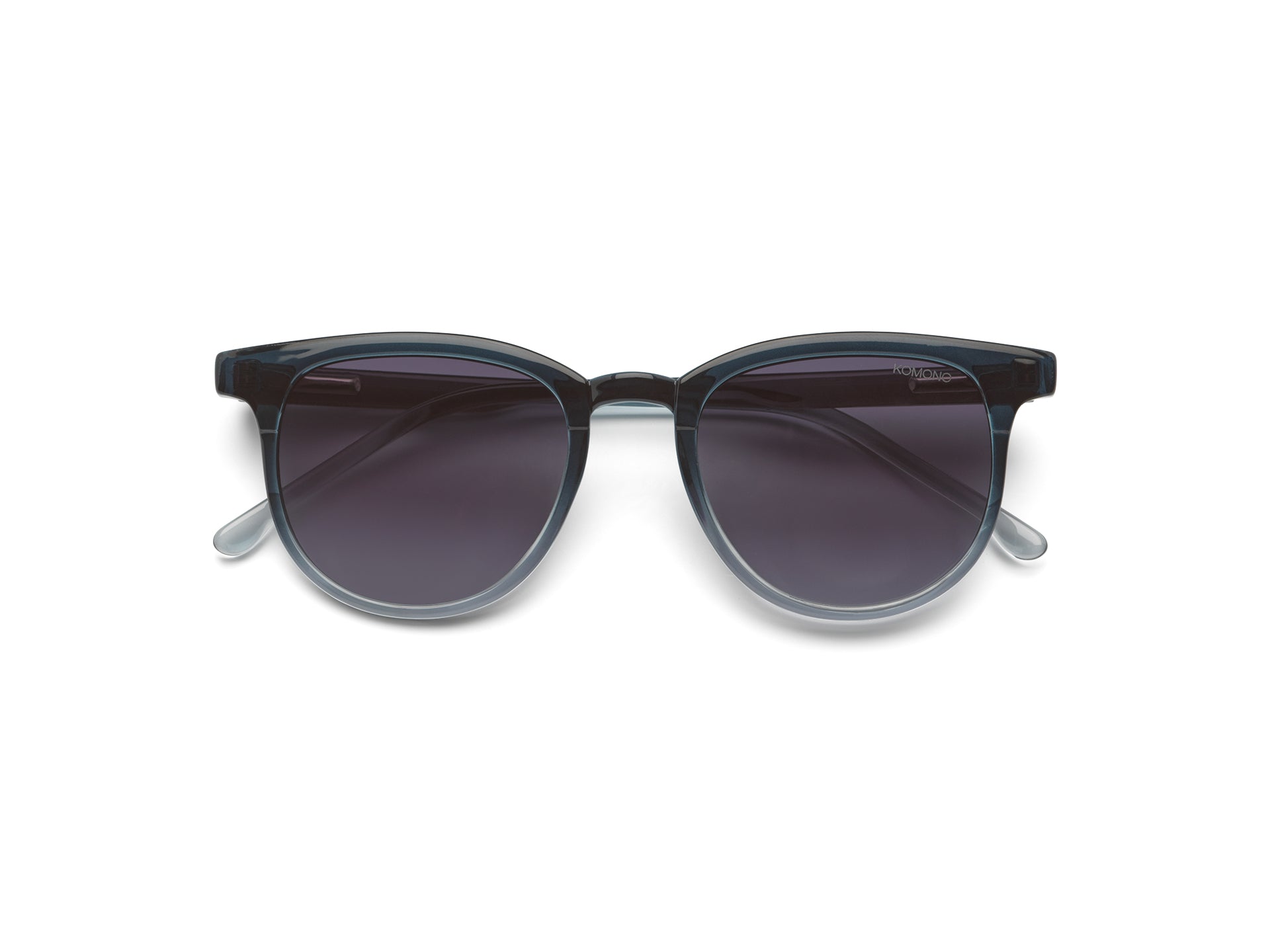 komono-francis-jr-bluescale-lunettes-junior-carr-es-en-bio-nylon-translucide image 1