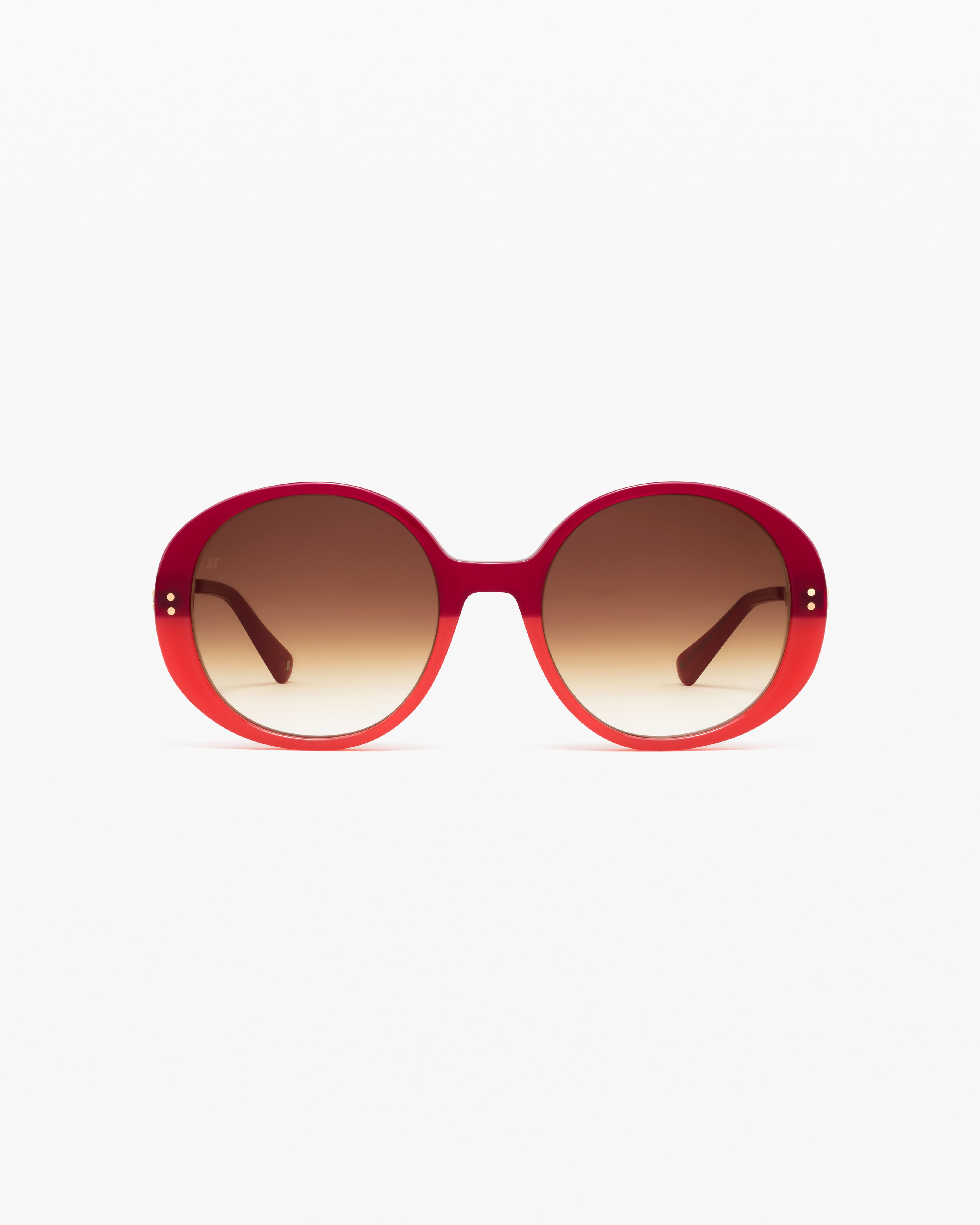 jimmy-fairly-la-luma-lunettes-de-soleil-rondes-rose-femme image 1