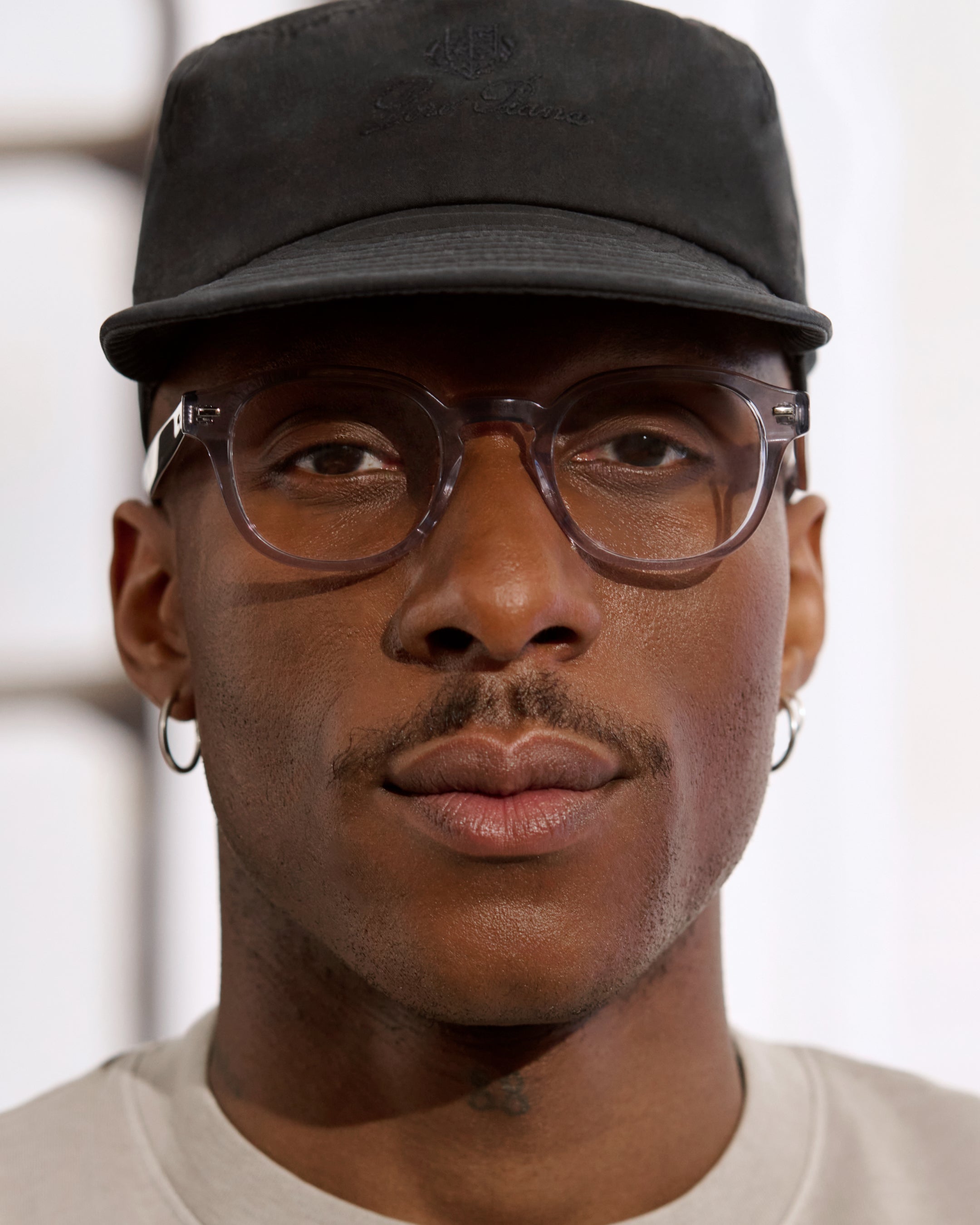 jimmy-fairly-la-fox-lunettes-de-vue-rondes-en-ac-tate-gris-transparent image 8