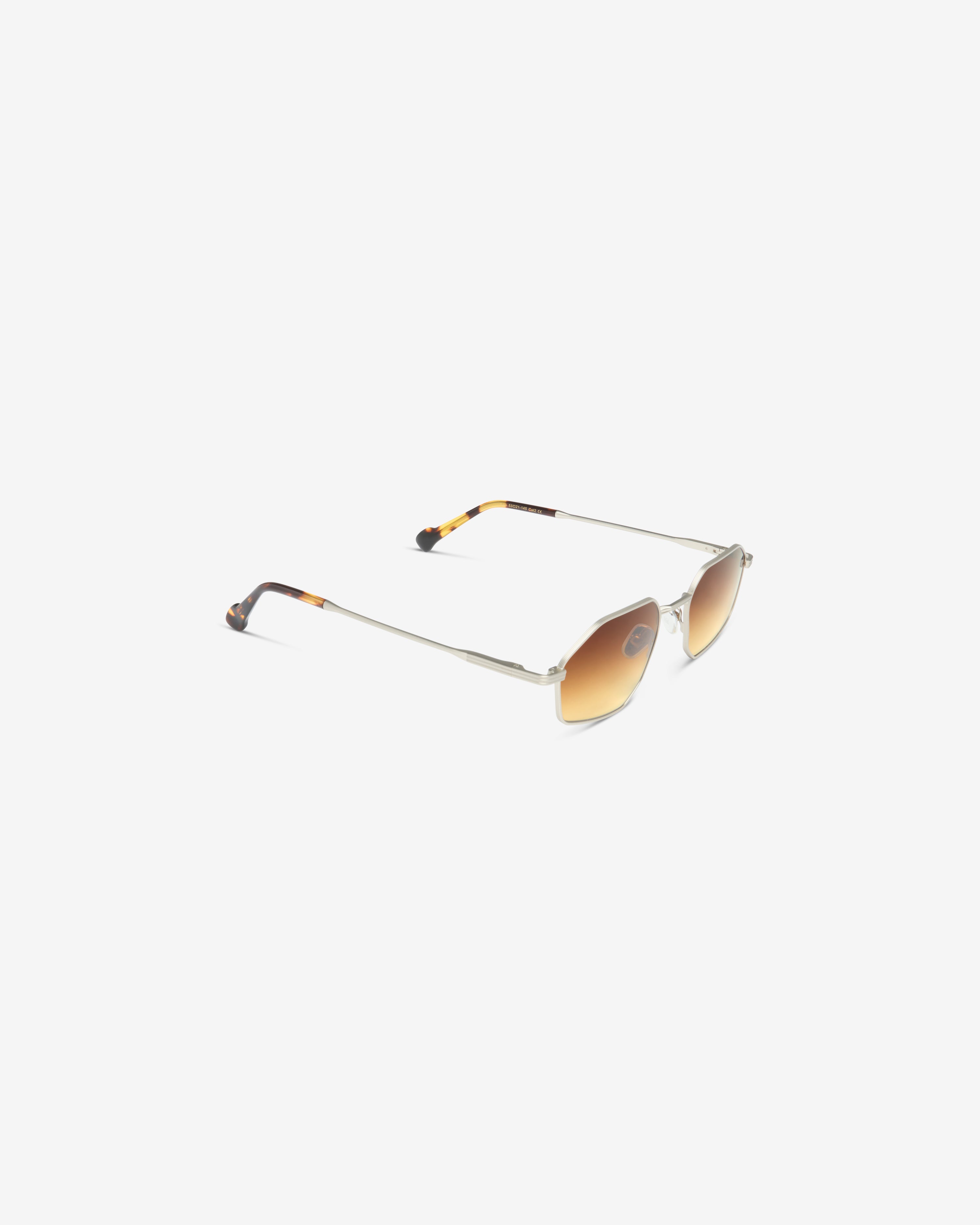 le-petit-lunetier-sam-silver-lunettes-de-soleil-hexagonales-m-tal-argent image 3
