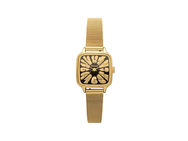 komono-kate-flower-royale-montre-femme-gold-black image 1