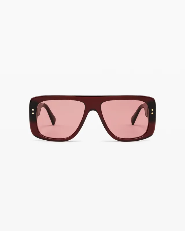 jimmy-fairly-la-caju-lunettes-de-soleil-aviateur-oversize-rouges-en-ac-tate-verr image 1
