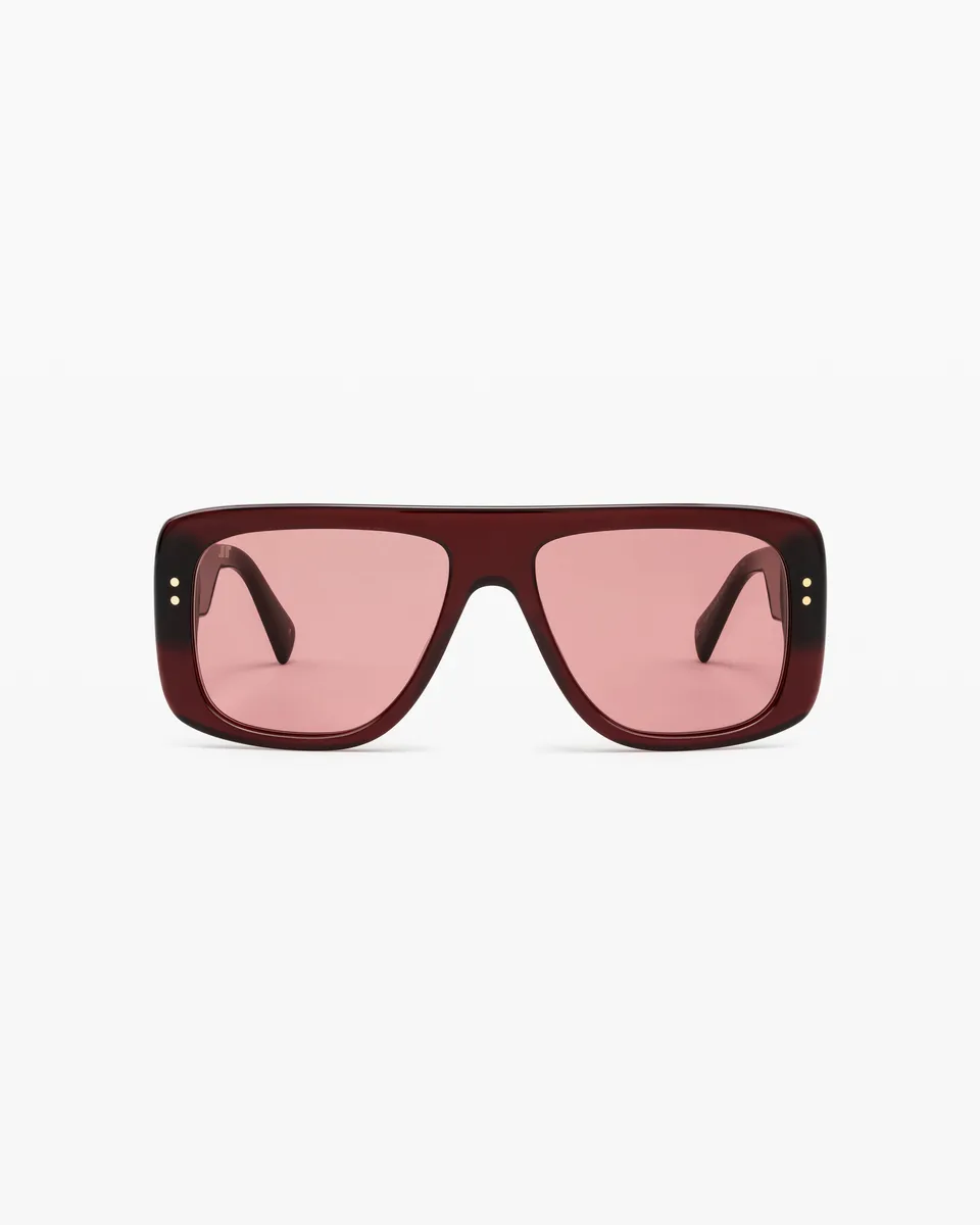 jimmy-fairly-la-caju-lunettes-de-soleil-aviateur-oversize-rouges-en-ac-tate-verr image 1