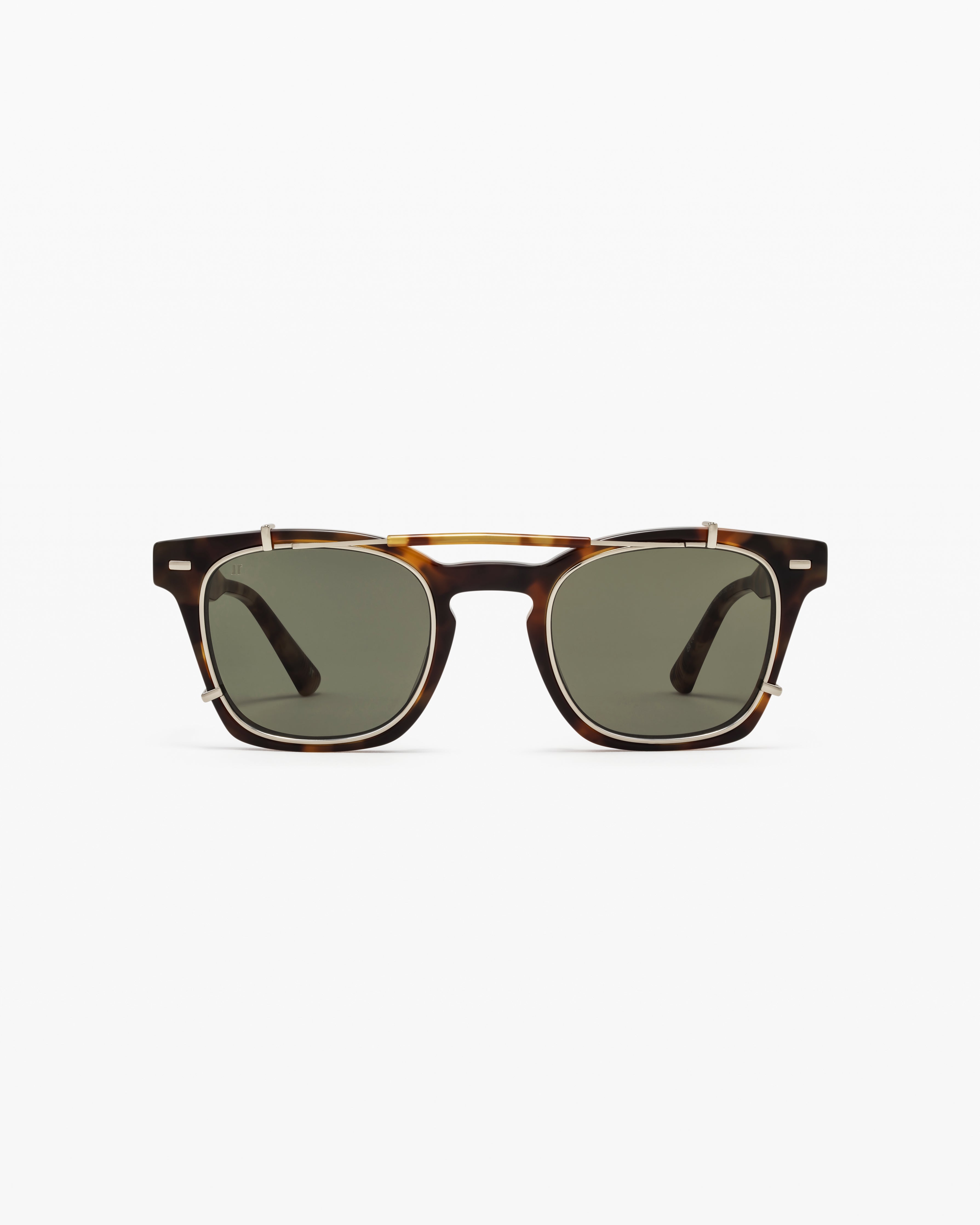 jimmy-fairly-la-carl-lunettes-de-soleil-aviateur-caille-fonc-e-homme image 1