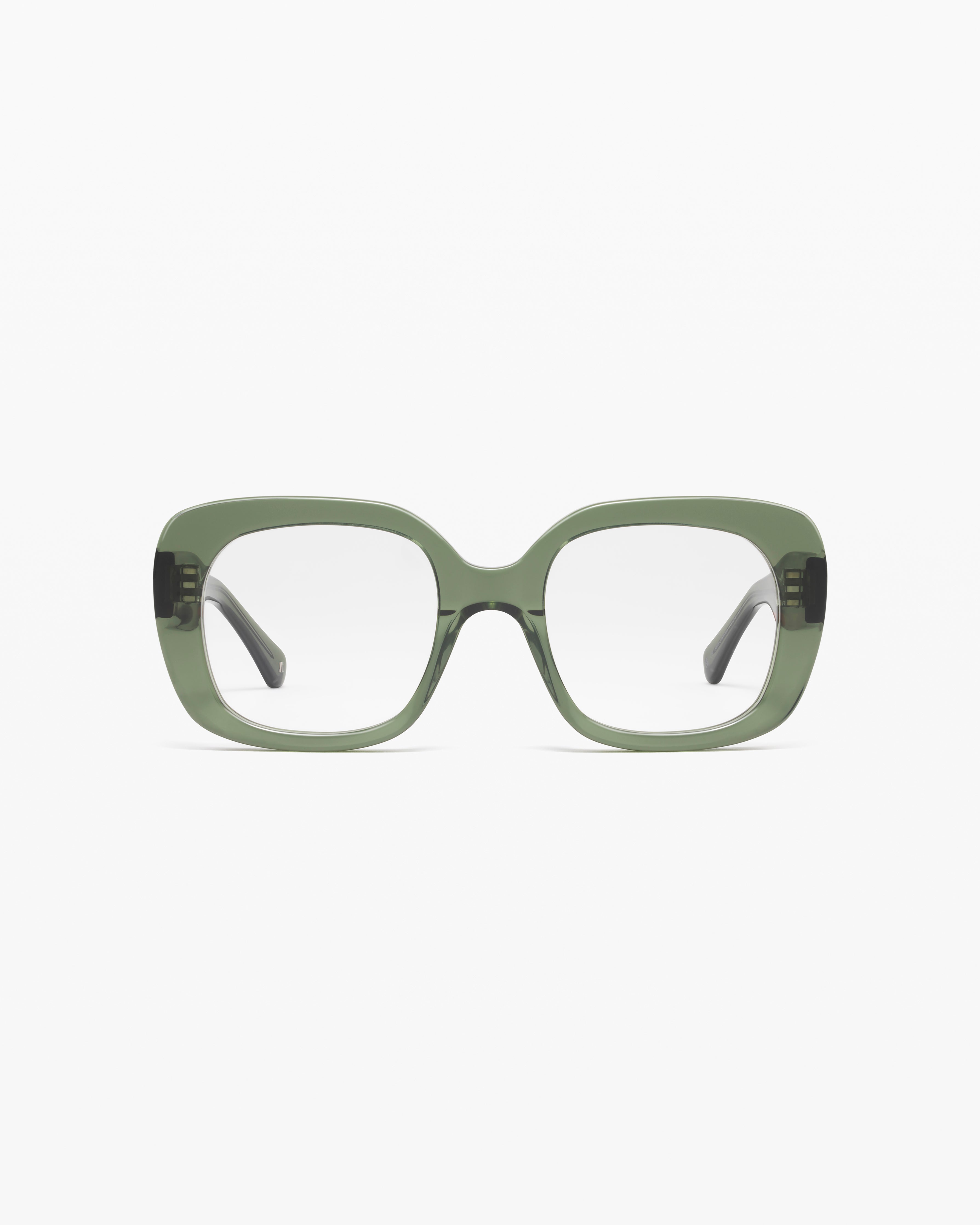 jimmy-fairly-la-mind-lunettes-de-vue-rectangulaires-oversize-vertes-m image 1