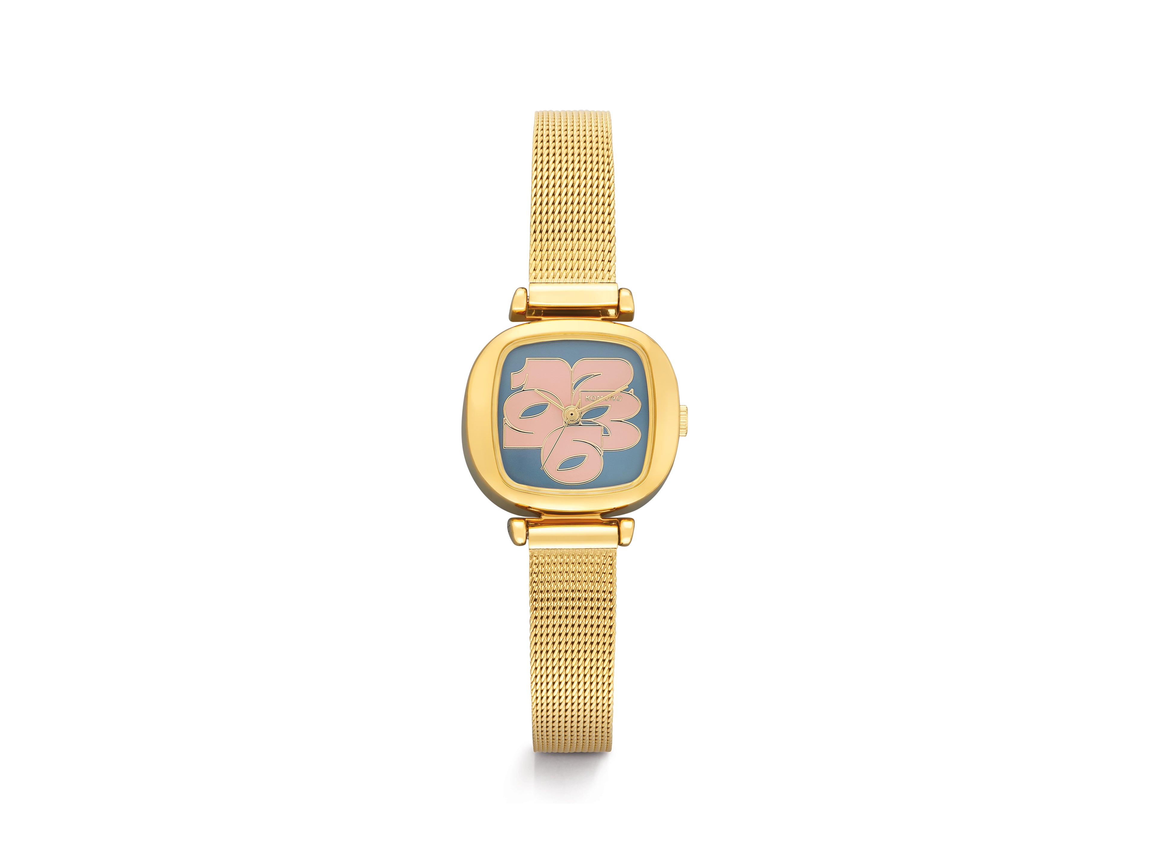 komono-moneypenny-royale-cameo-gold-lake-montre-acier-inoxydable-dor-e image 1
