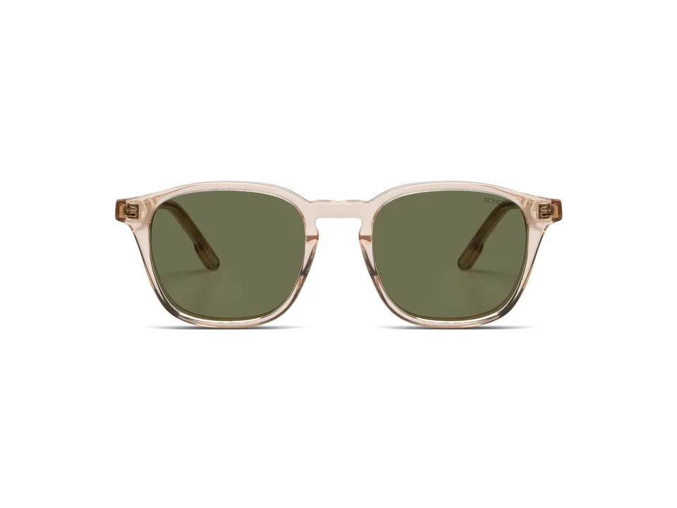 komono-marlon-champagne-lunettes-de-soleil-translucides image 1
