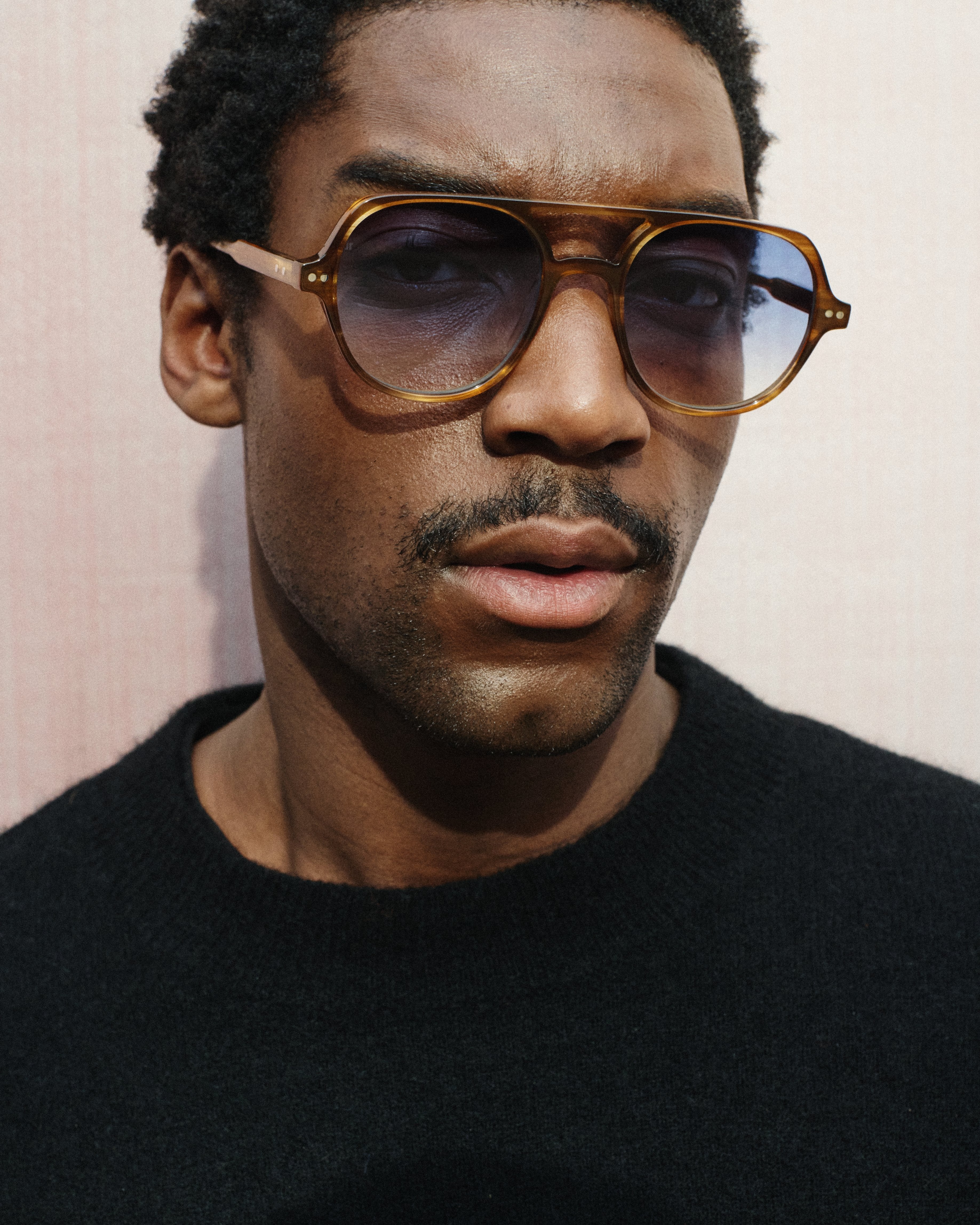 jimmy-fairly-la-lars-lunettes-de-soleil-homme-aviateur-en-ac-tate-marron-verres- image 8