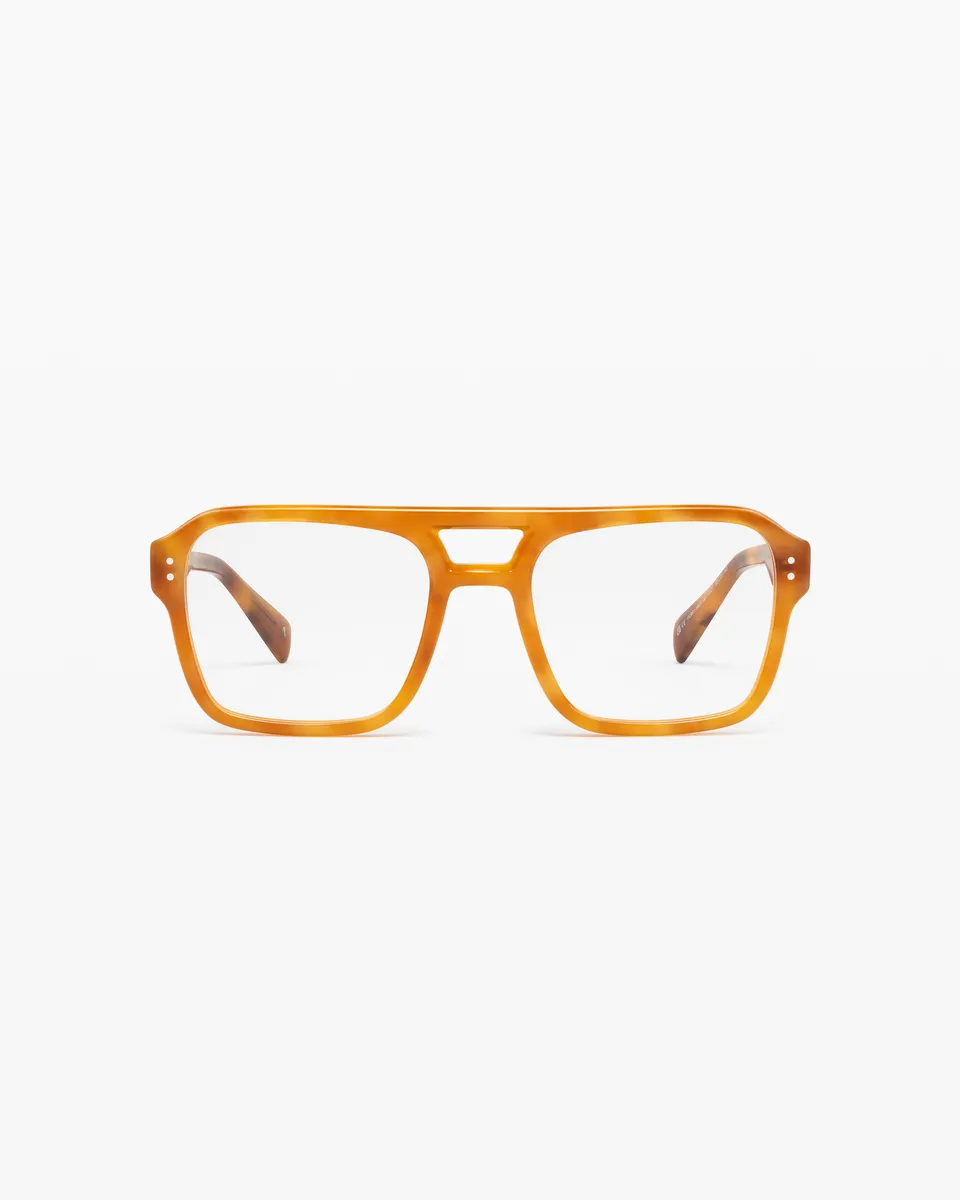 jimmy-fairly-la-alex-lunettes-de-vue-aviateur-homme-caille-claire image 1