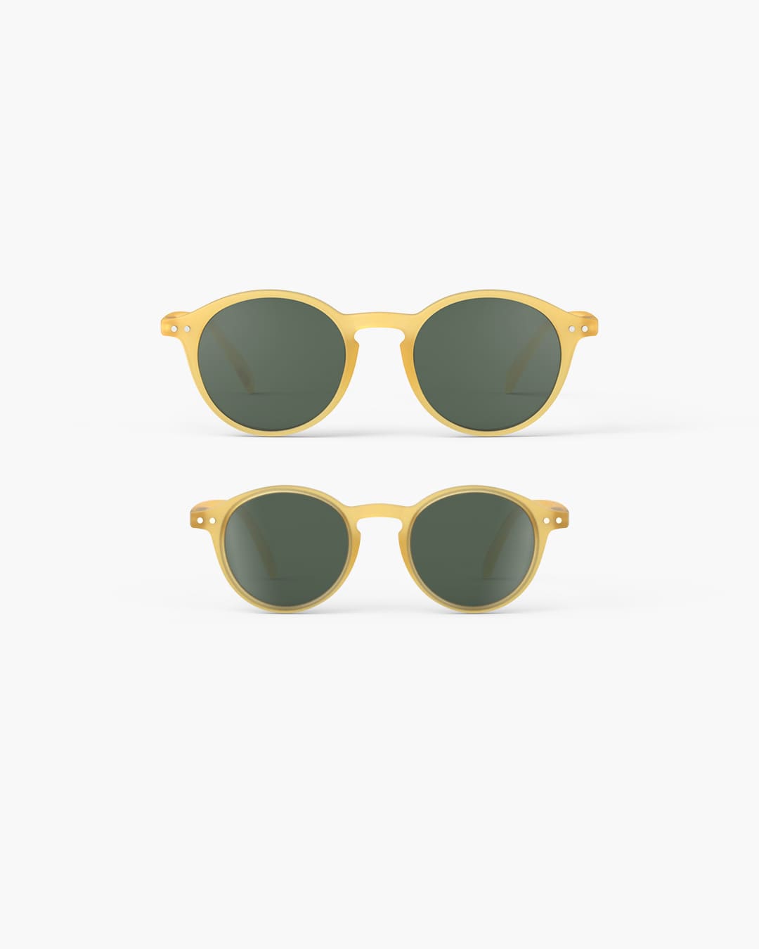 izipizi-mini-me-d-jaune-miel-coffret-duo-lunettes-de-soleil-adulte-et-enfant image 1