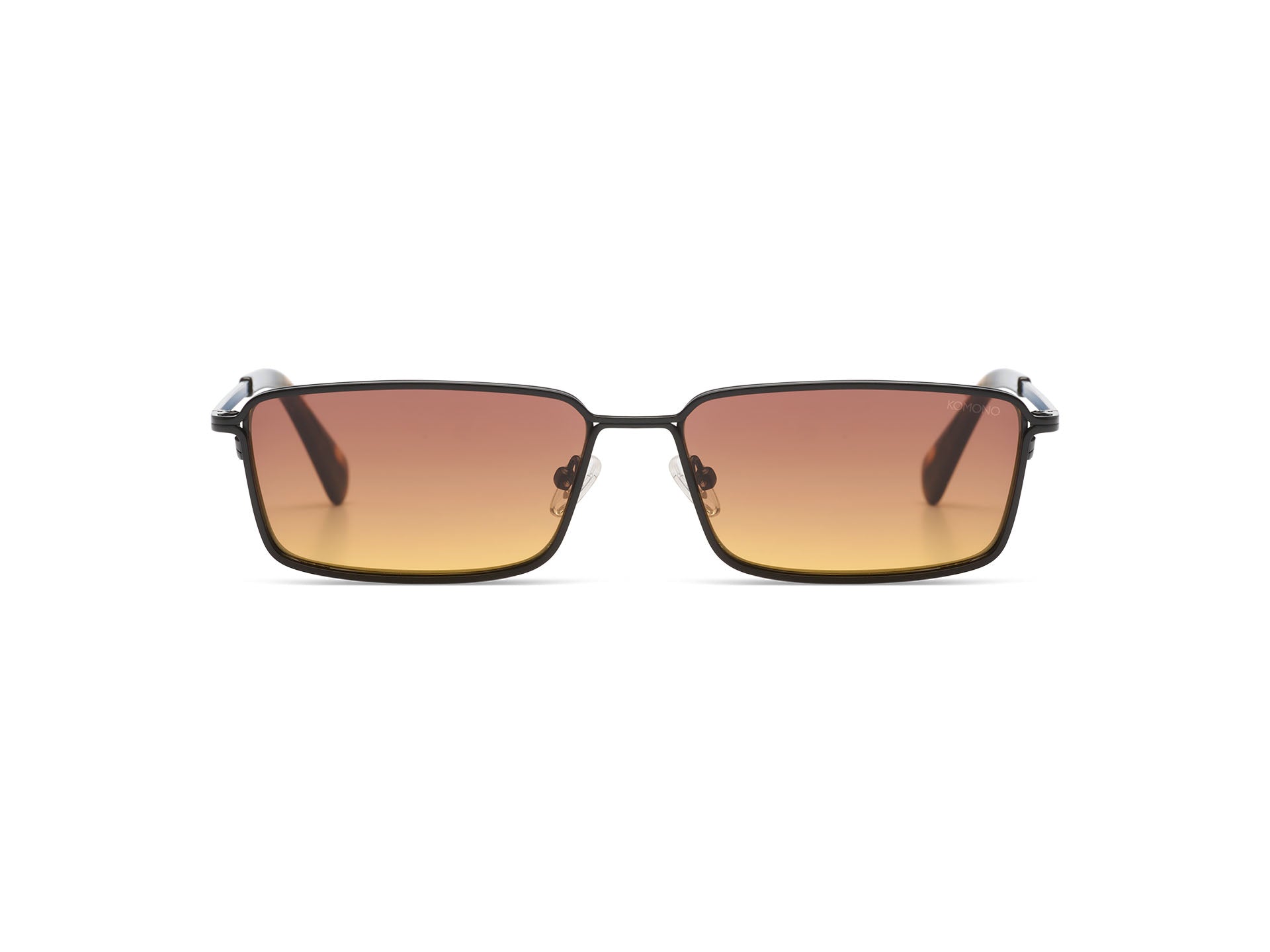 komono-ryder-black-matte-lunettes-rectangulaires-minimalistes image 3