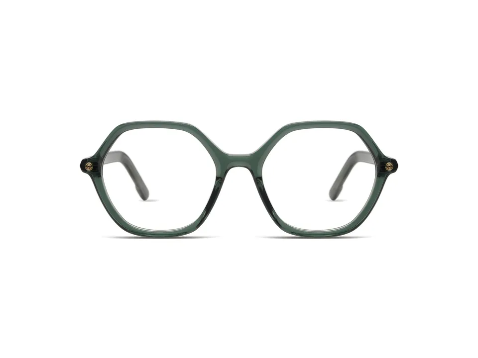 komono-lara-emerald-monture-optique-verres-hexagonaux-collection-next image 1