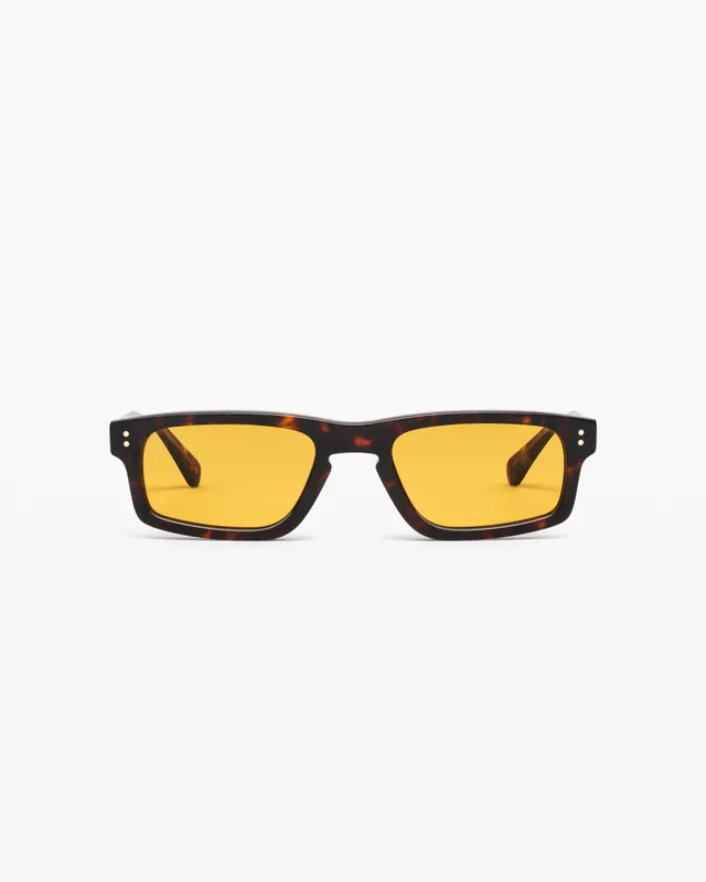 jimmy-fairly-la-uly-lunettes-de-soleil-rectangulaires-caille-fonc-e-mixtes image 1